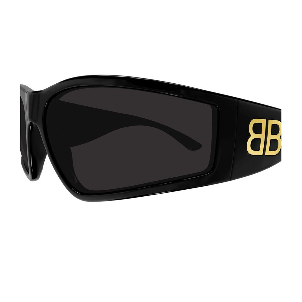 Bb0457S Linea Extreme Rectangular D-Frame Sunglasses