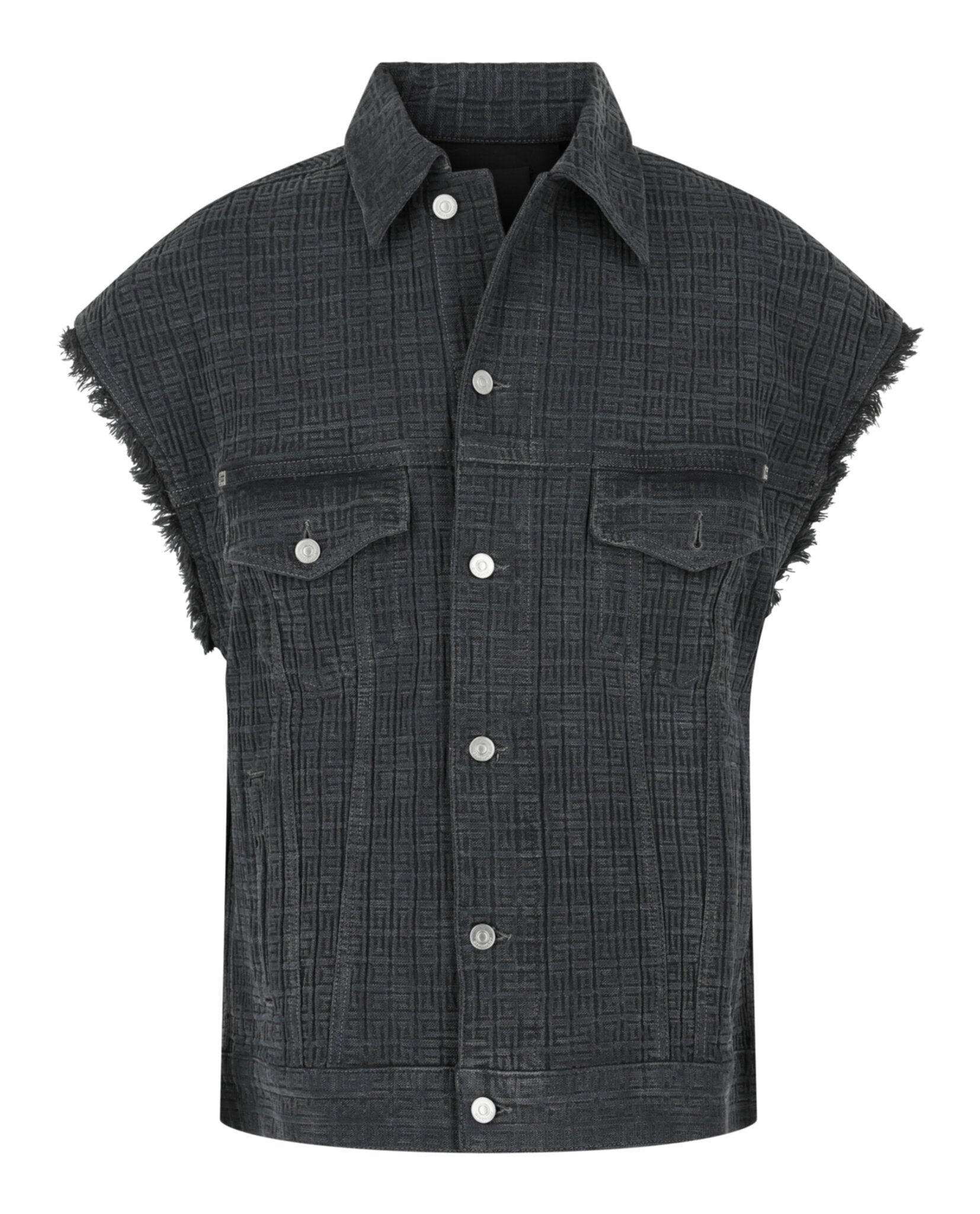 Oversized 4G Denim Vest