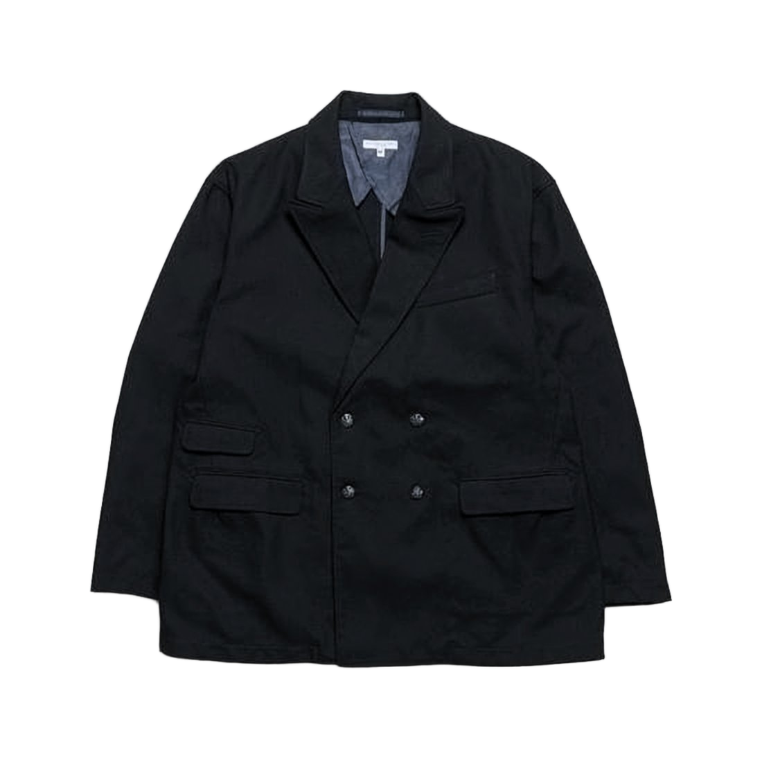 Double-Breasted Suit Jacket With Wide Lapels