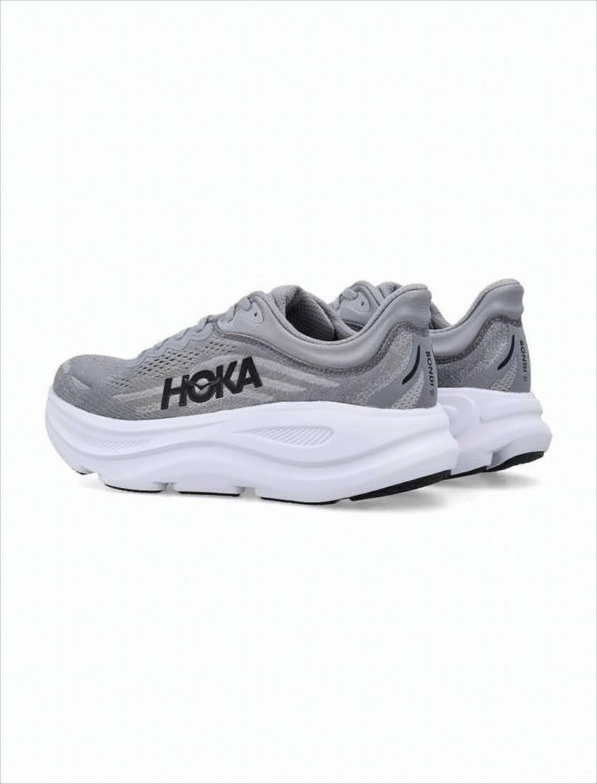 Breathable Mesh Grey Sneakers with Cushioned Midsole