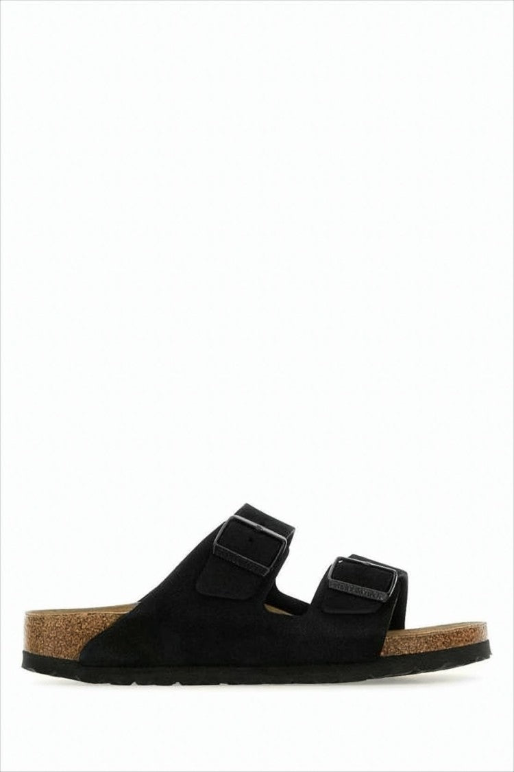 Classic Black Sandals with Adjustable Straps