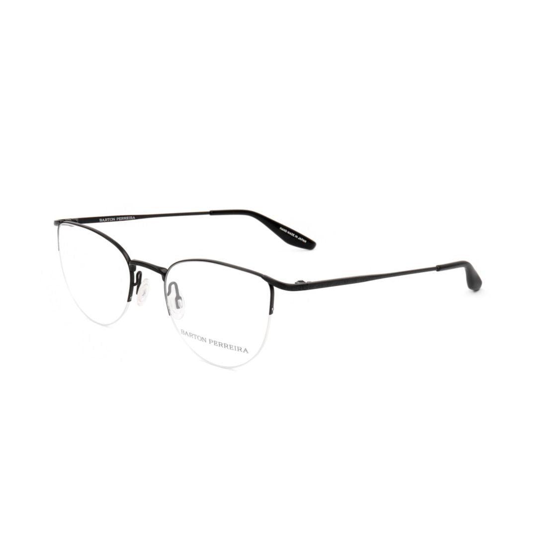 Bp5021 490dp Cat-Eye Black Metal Frame Eyeglasses with Adjustable Nose Pads