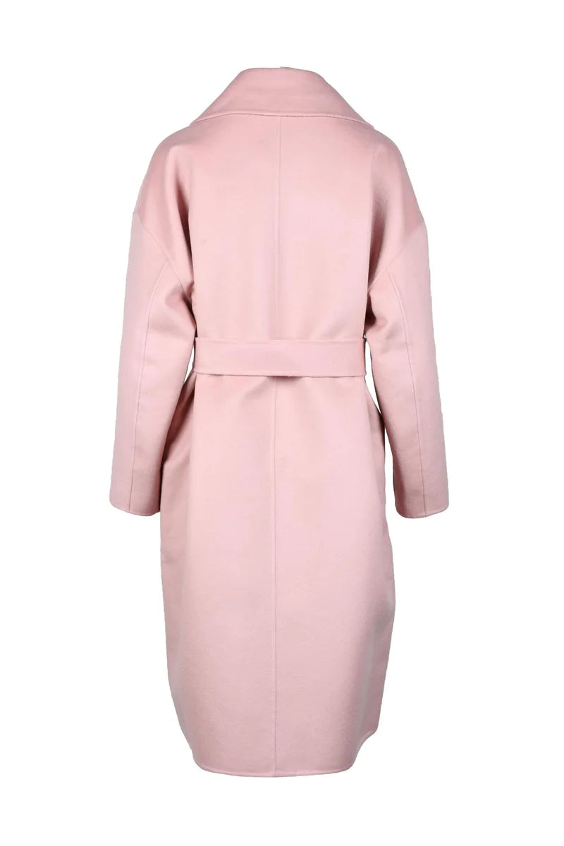 Wool Cashmere Coat - Pink