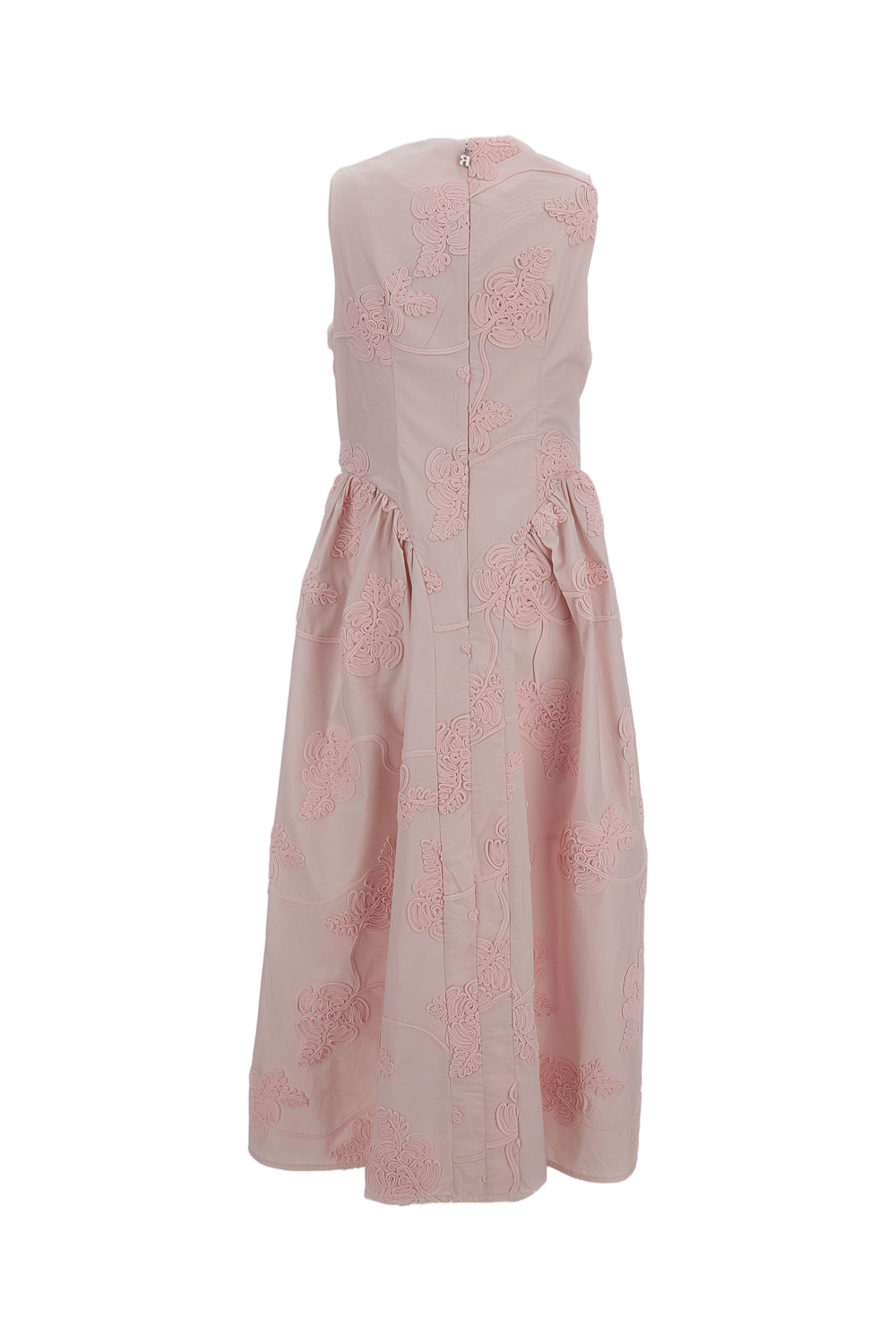 Flattering Pink Dress with Smooth Texture