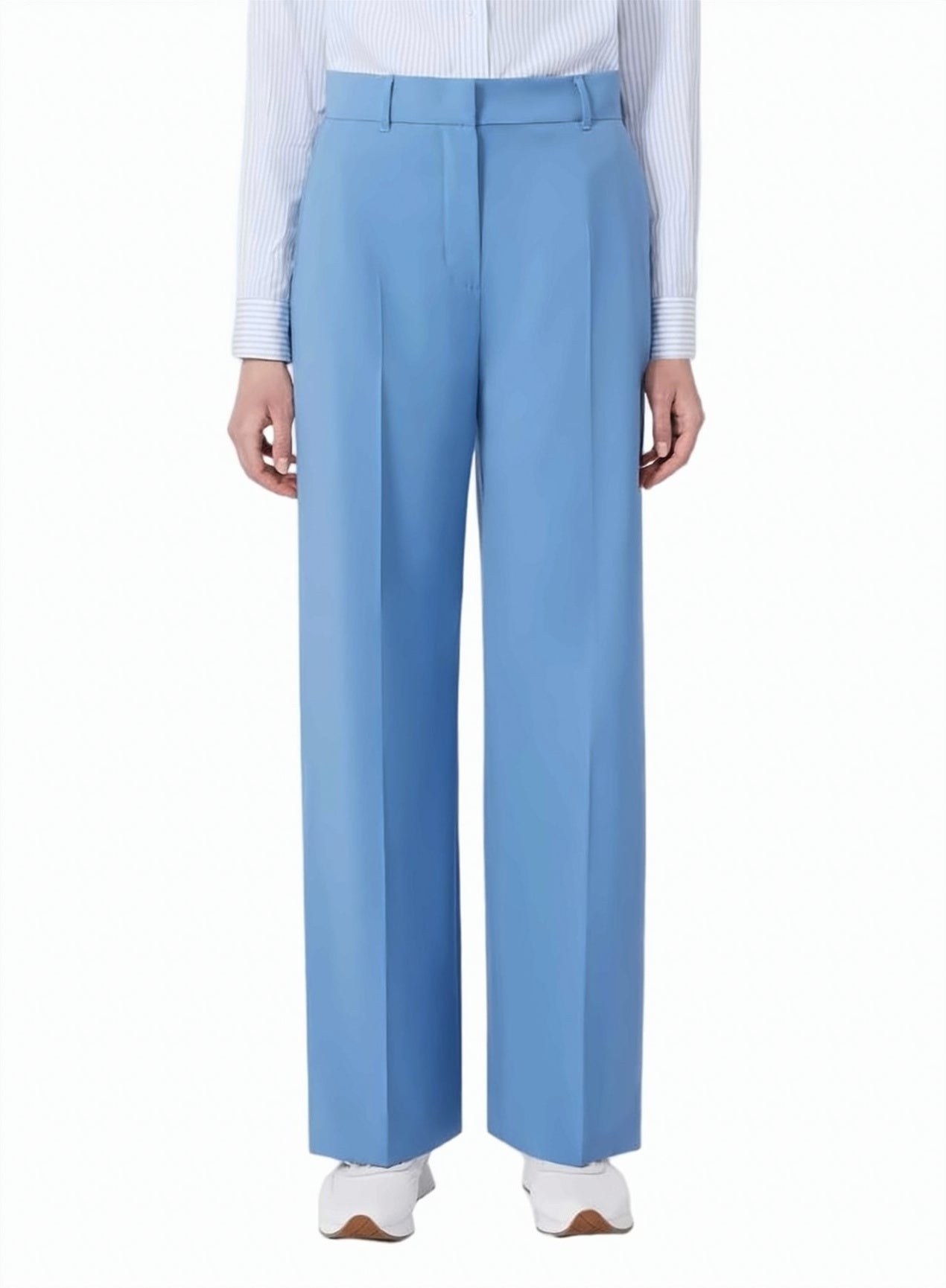 Wkdvisivo Wool Palazzo Trousers
