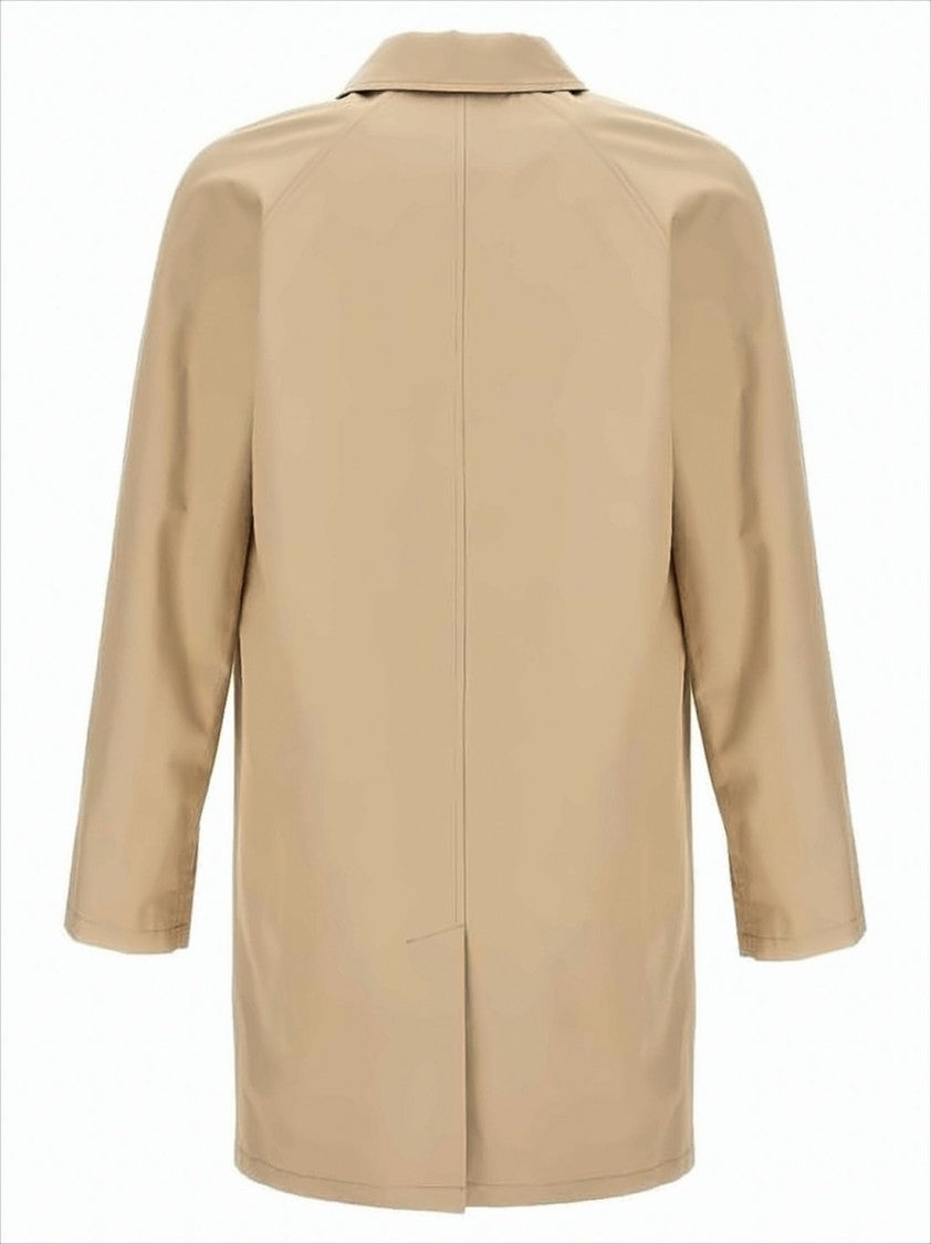 Cotton Coat with Minimalist Design