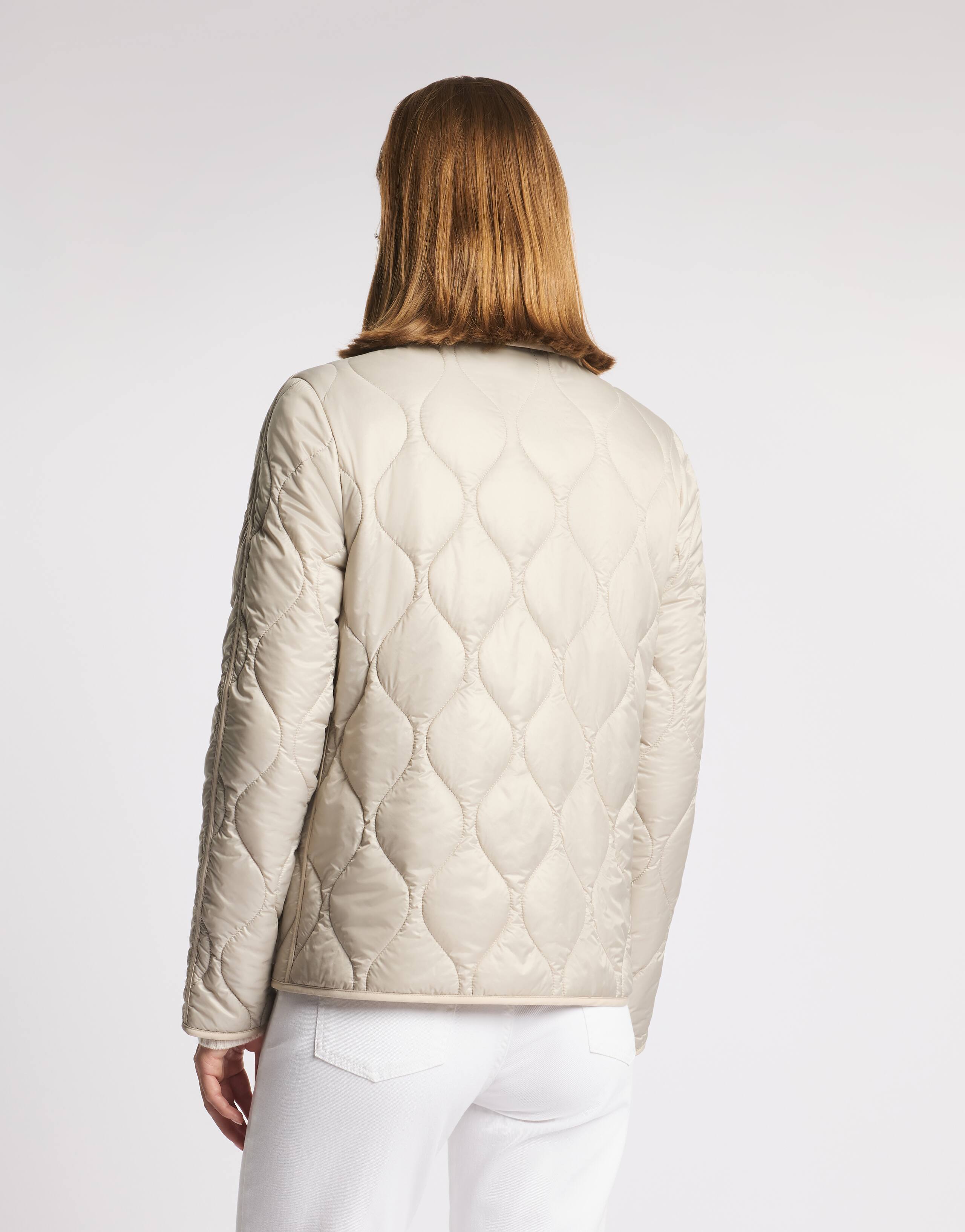Quilted Short Coat with Toggle Closures