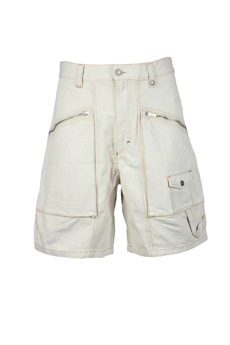 Men's Bermuda Shorts - Beige