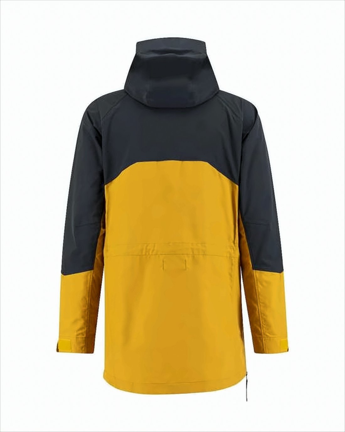 Two-Tone Casual Jacket with Adjustable Hood