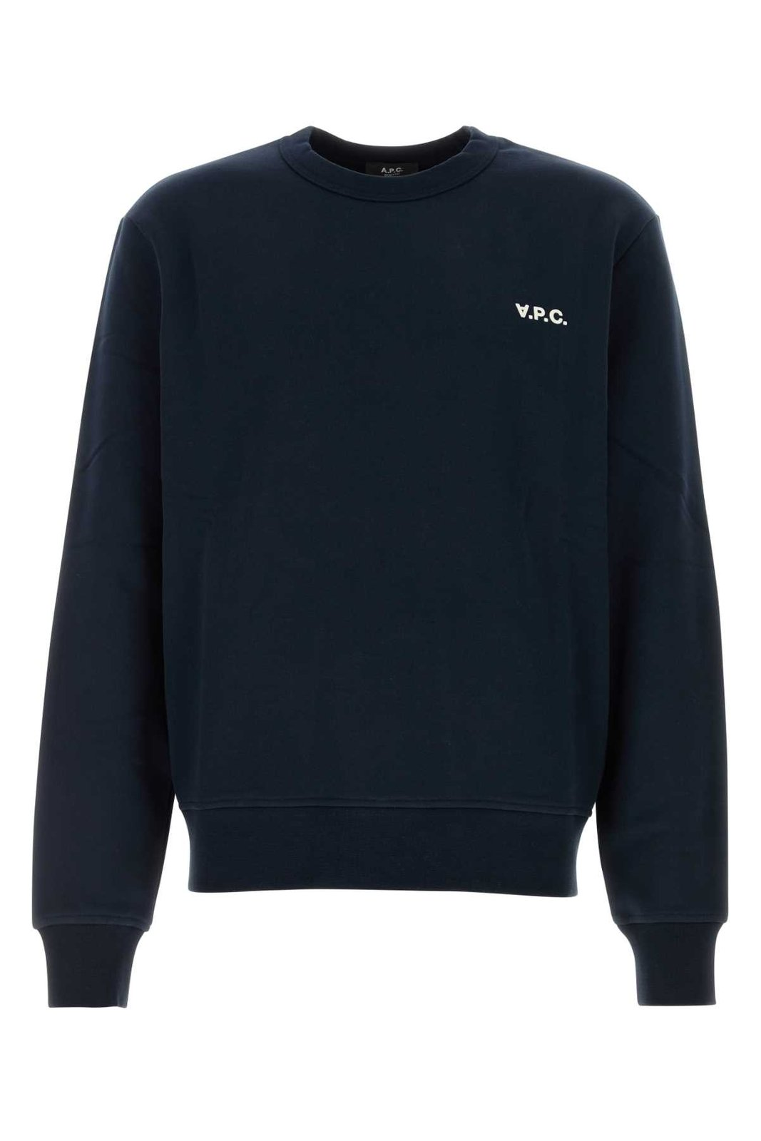 Minimalist Long-Sleeve Crewneck Shirt with Logo Detail