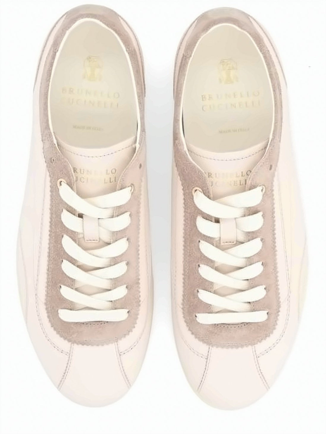 Low-Profile Sneakers with Suede Accents