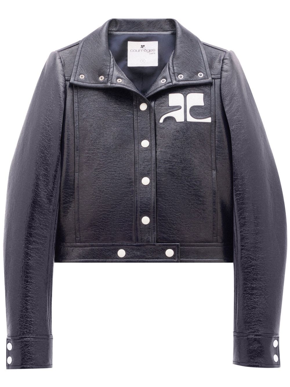 Cropped Navy Blue Jacket