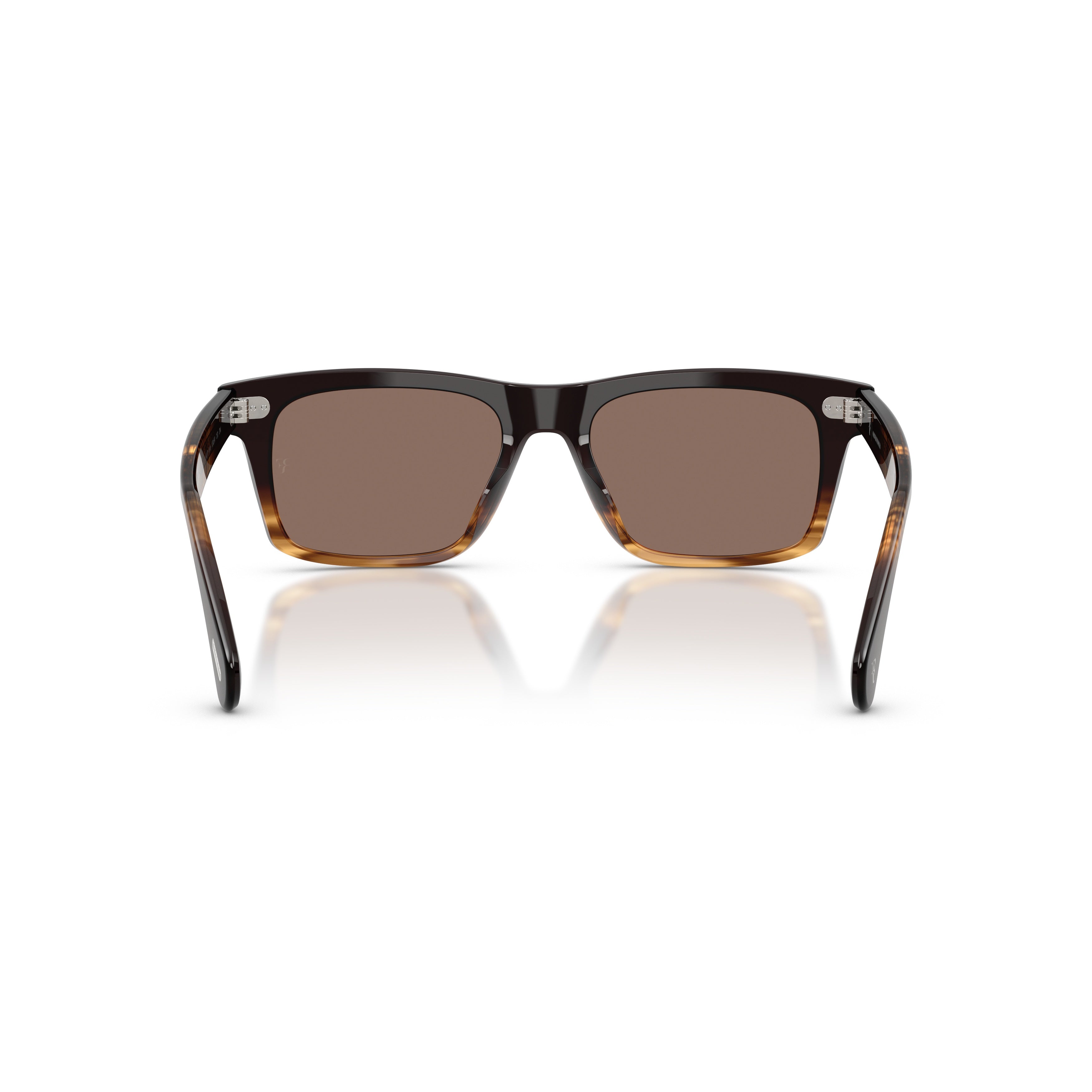 0ov5596su Gradient Tortoiseshell Rectangular Sunglasses