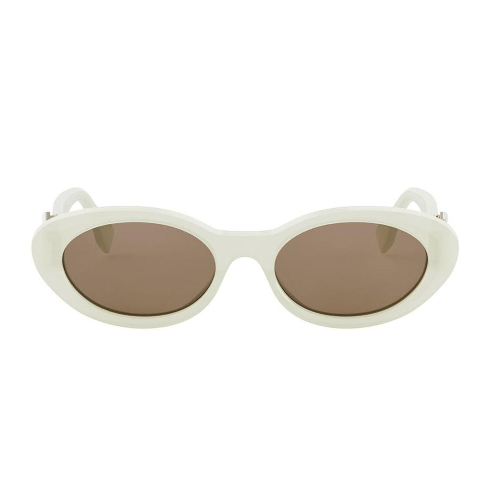 Ff Diamonds Slim Oval Acetate Sunglasses