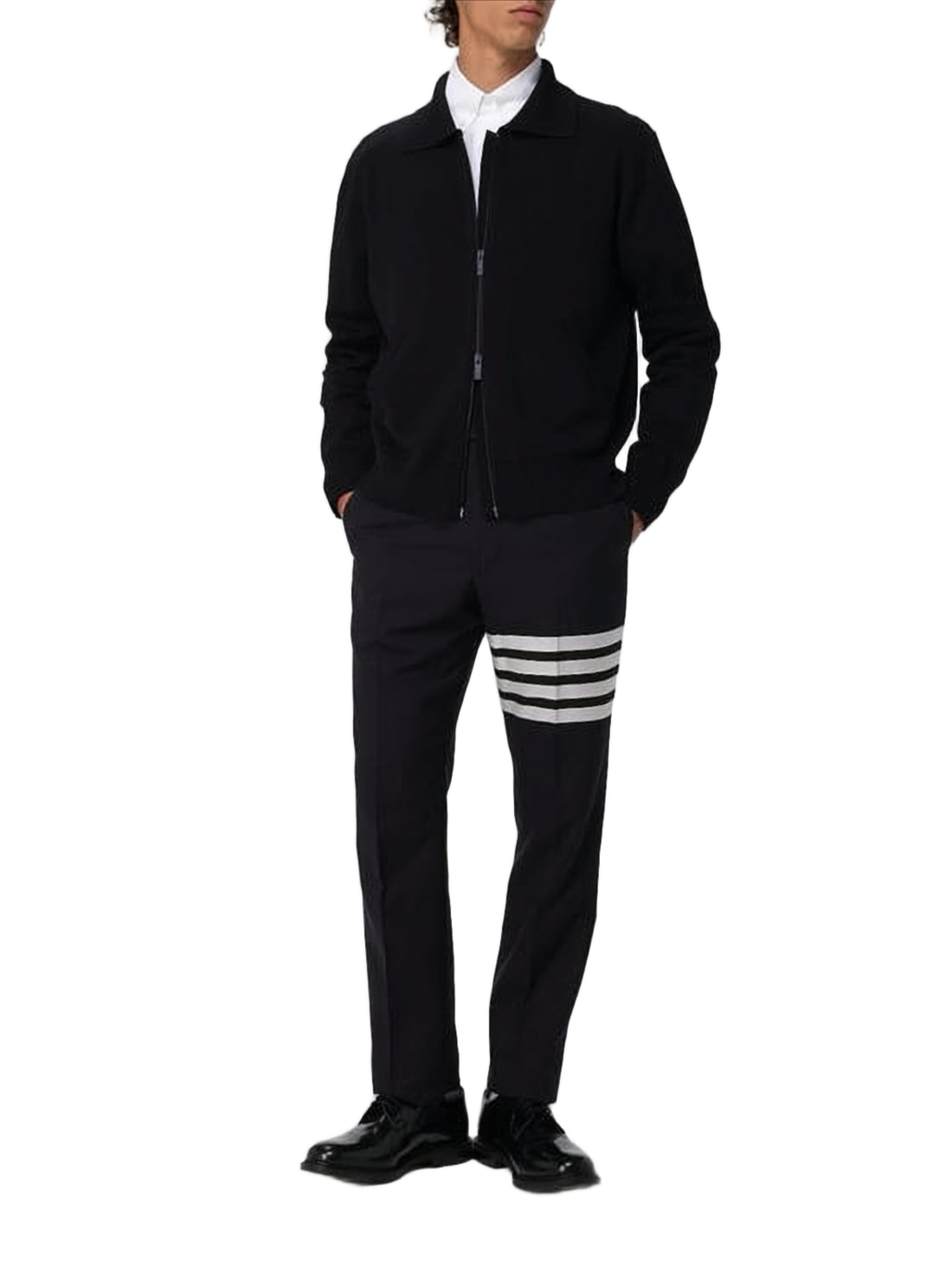 Tailored Straight Leg Suit Pants