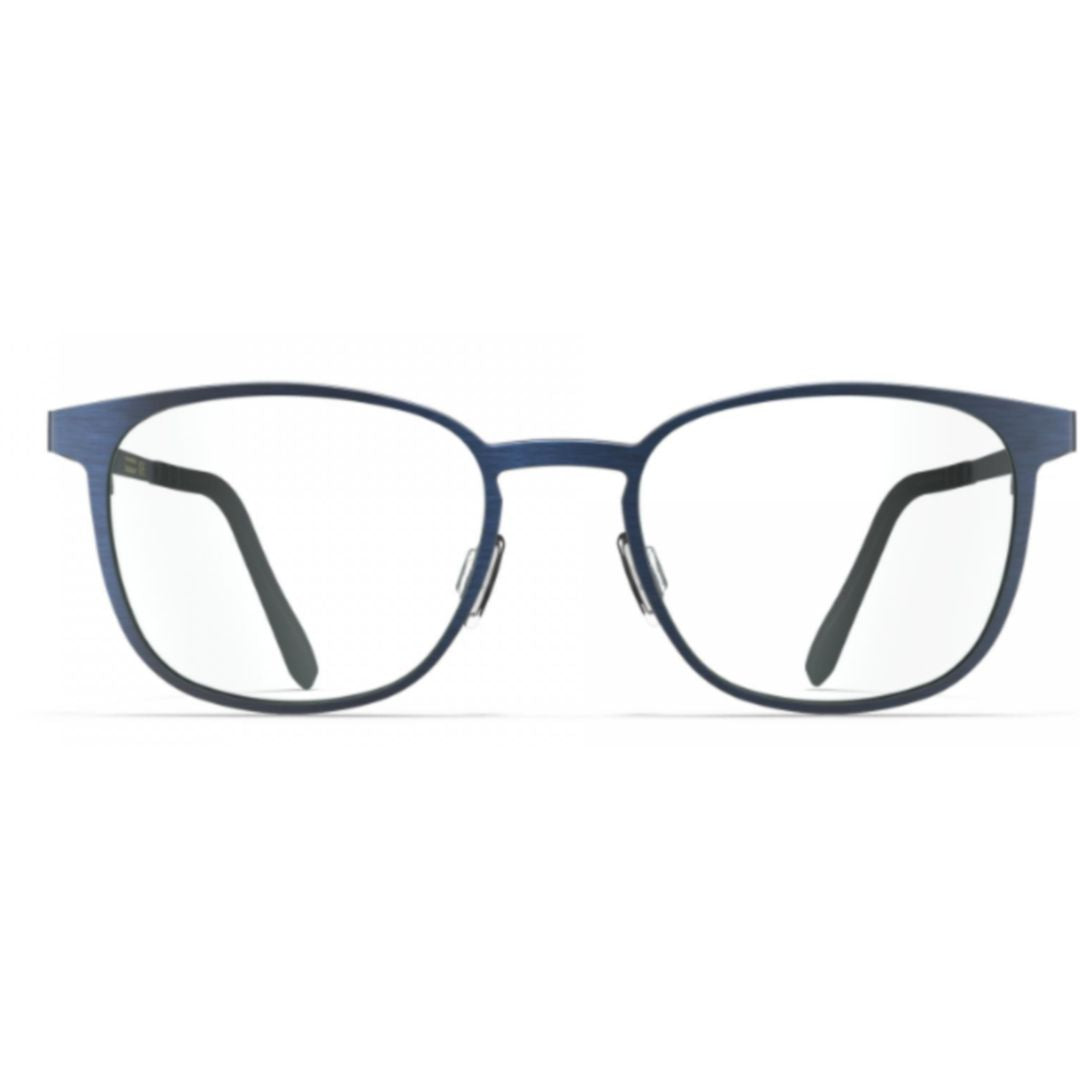 Bf773 St. John Rectangular Titanium Sunglasses with Deep Blue Finish