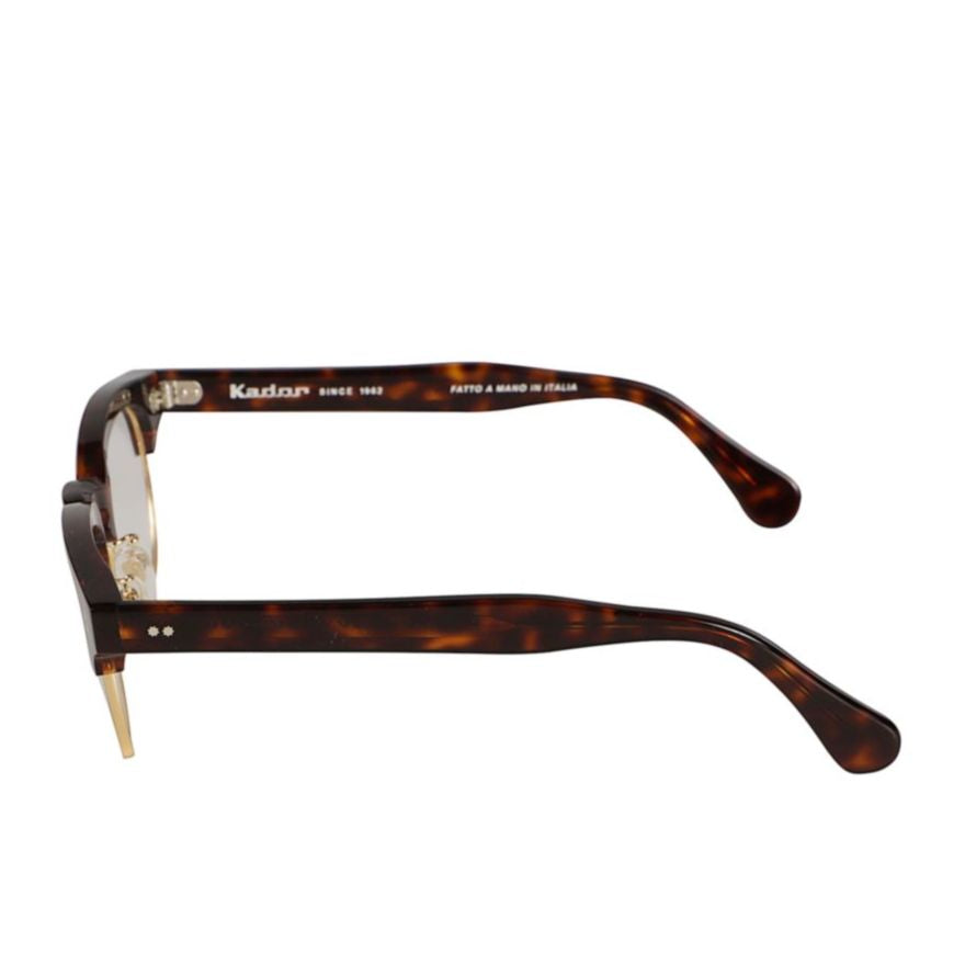 Woody Cm Classic Clubmaster Sunglasses with Tortoiseshell Acetate Frame