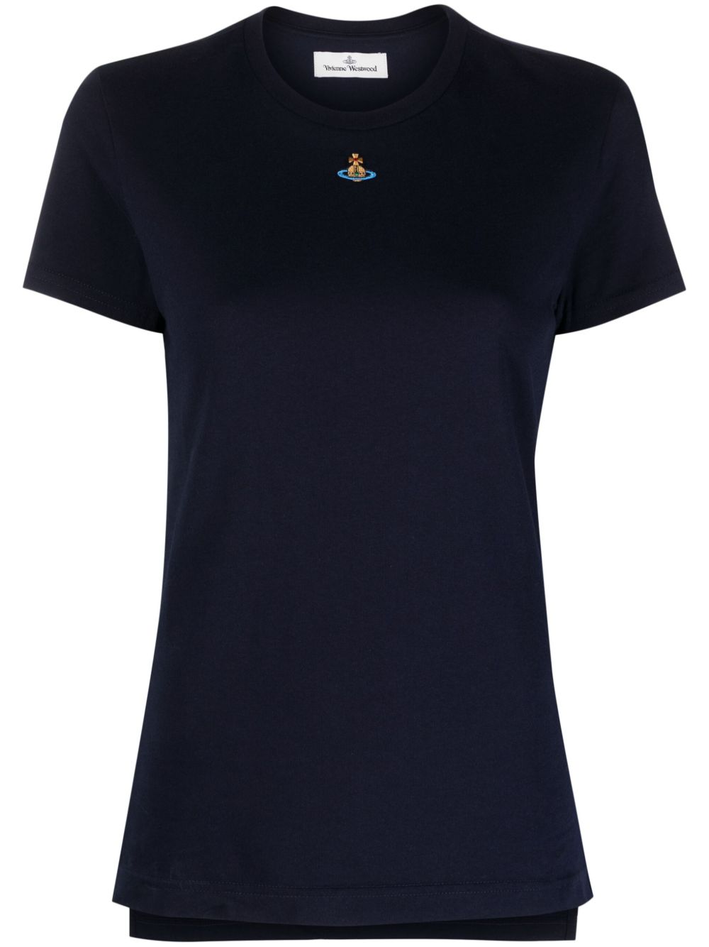 Midnight Blue Cotton Jersey T-Shirt