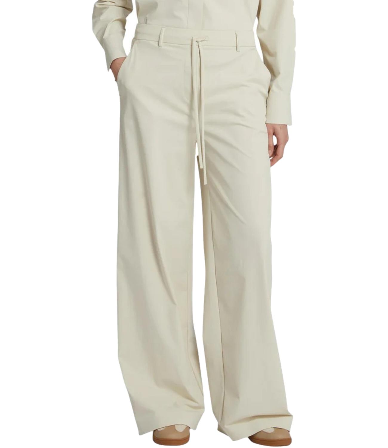 Ivory White Mmlagoraio Polyamide Trousers