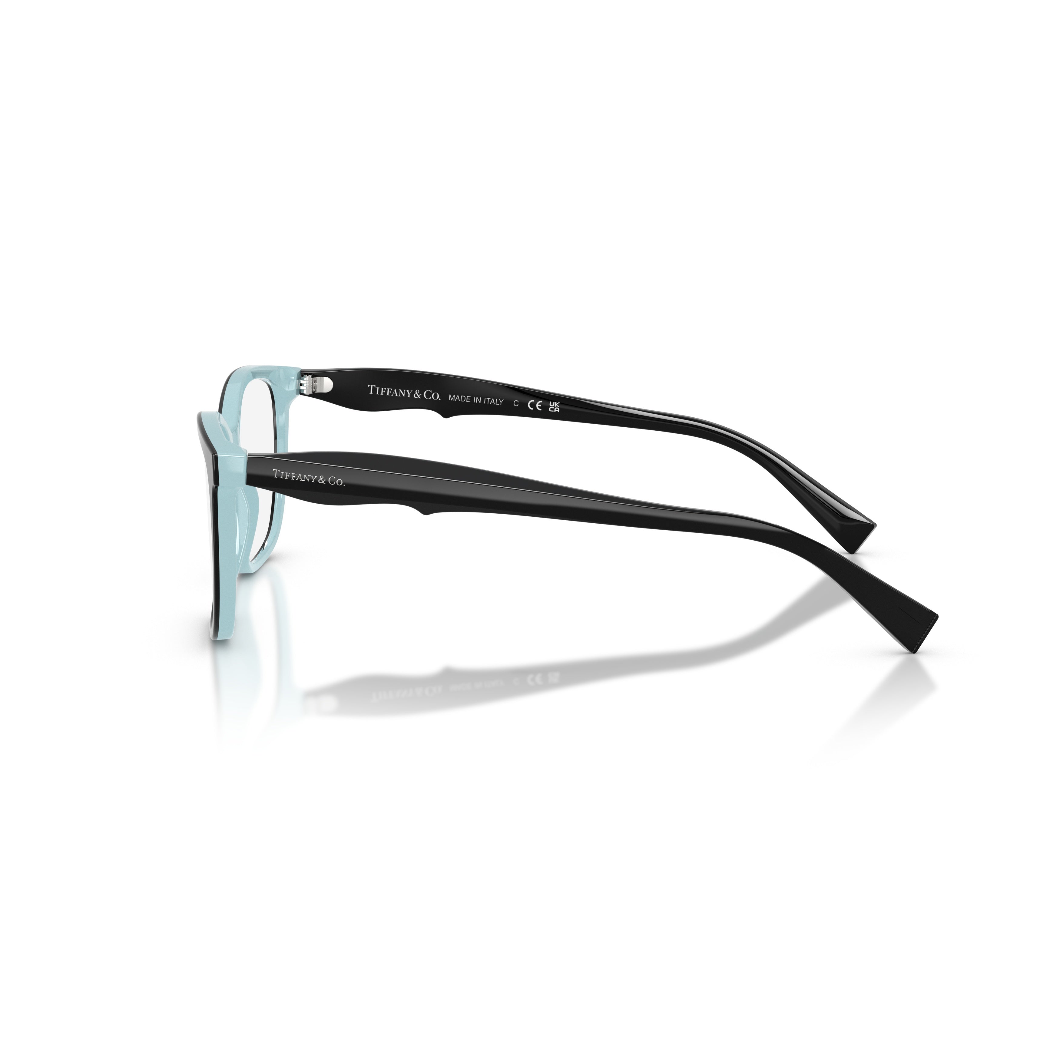 0tf2175 Rectangular Two-Tone Eyeglasses