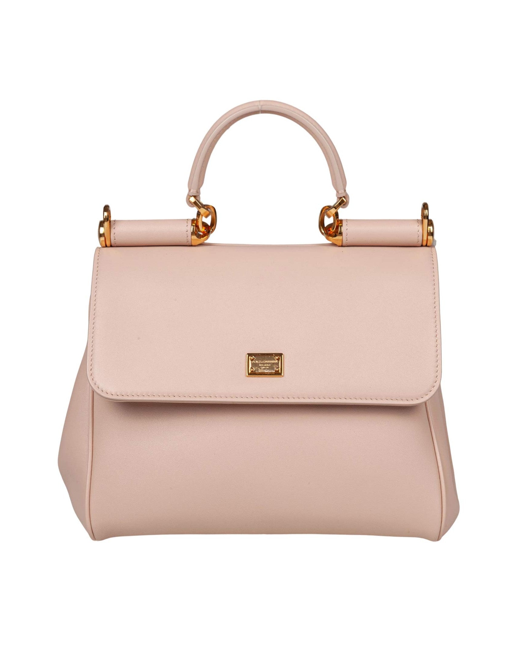 My Sicily Handbag In Nude Leather