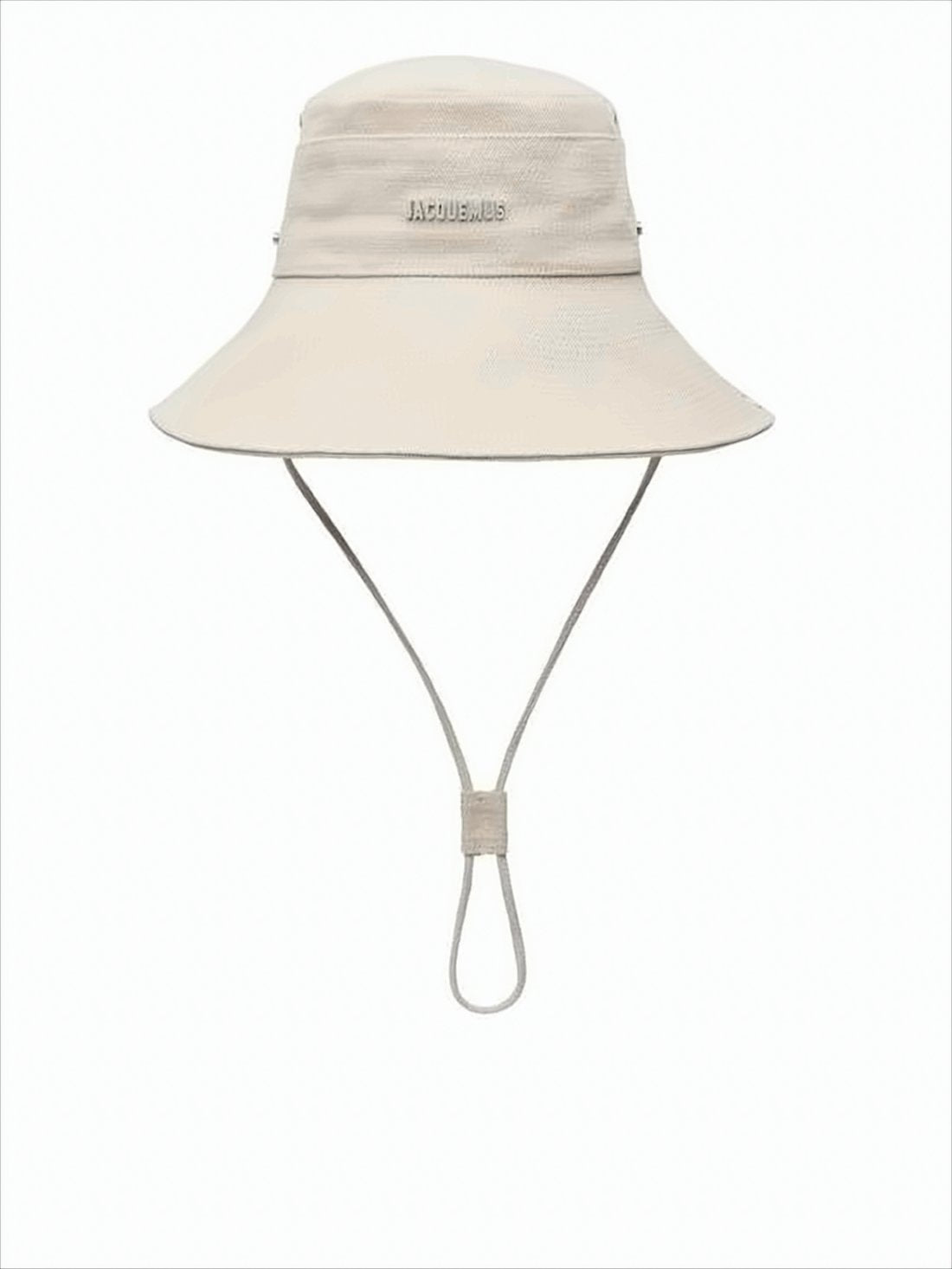 Wide-Brimmed Jacquemus Hat with Adjustable Chin Strap