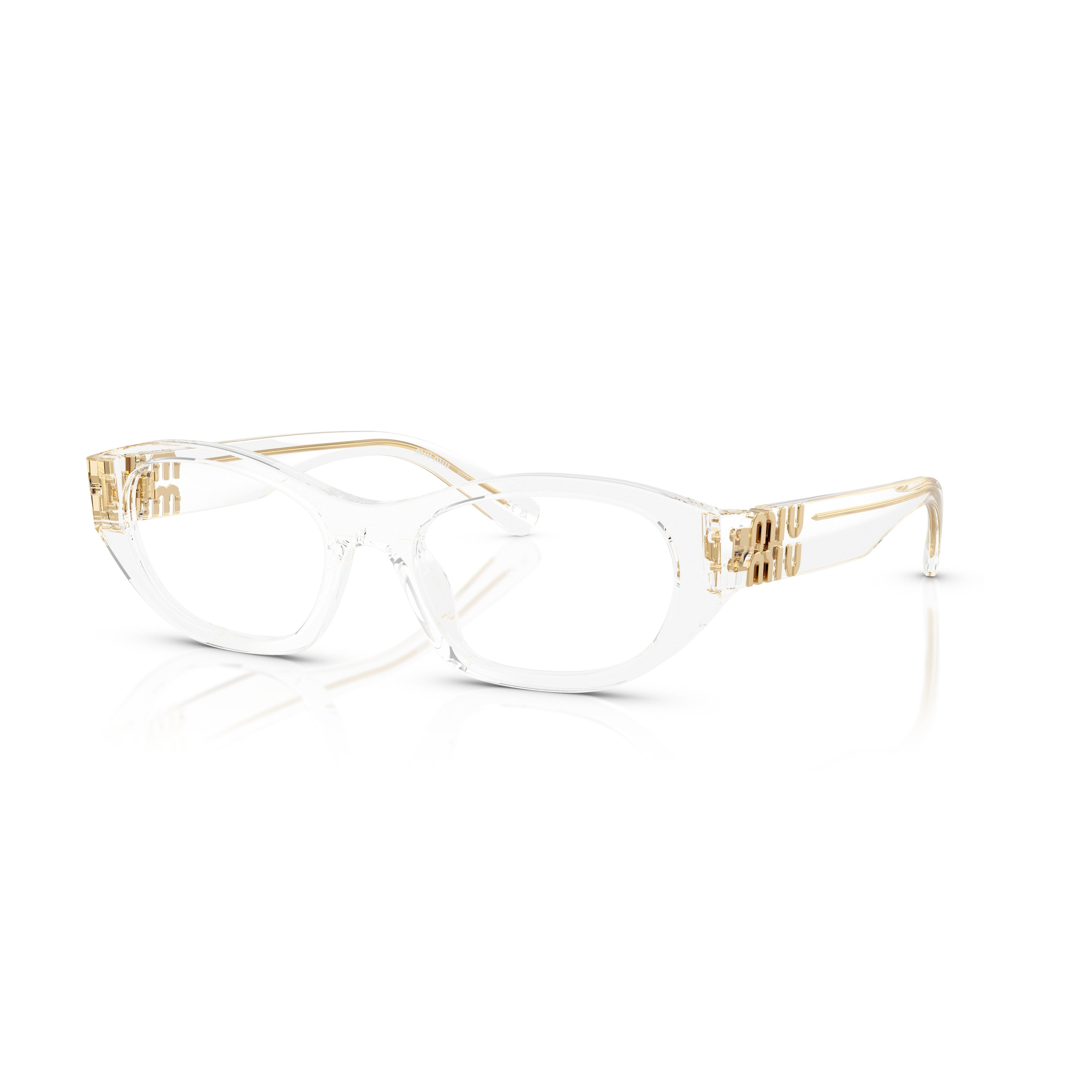 0mu 03wv Transparent Acetate Eyeglasses