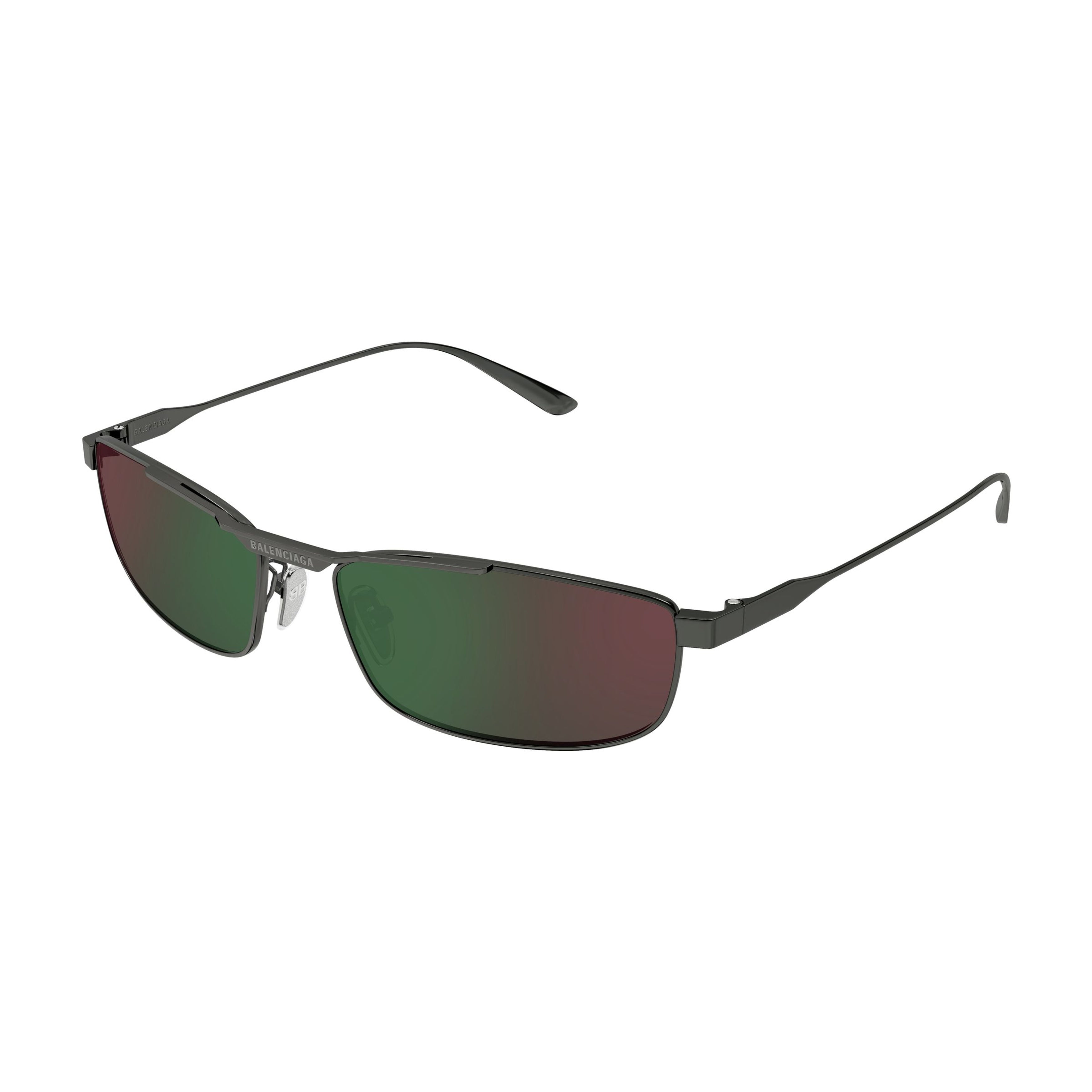 Bb0451s Rectangular Metal Sunglasses