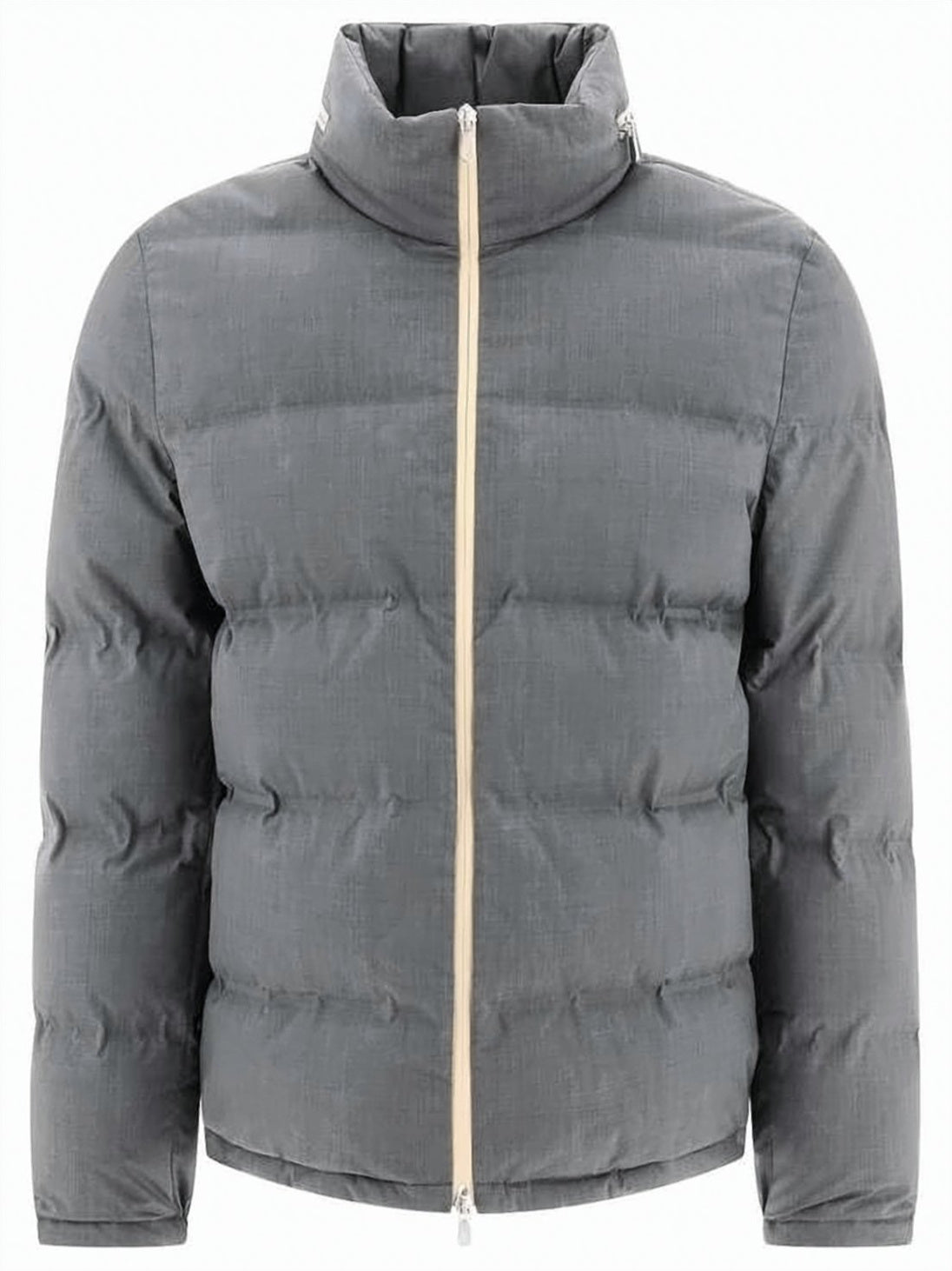 Padded Jacket with High Collar
