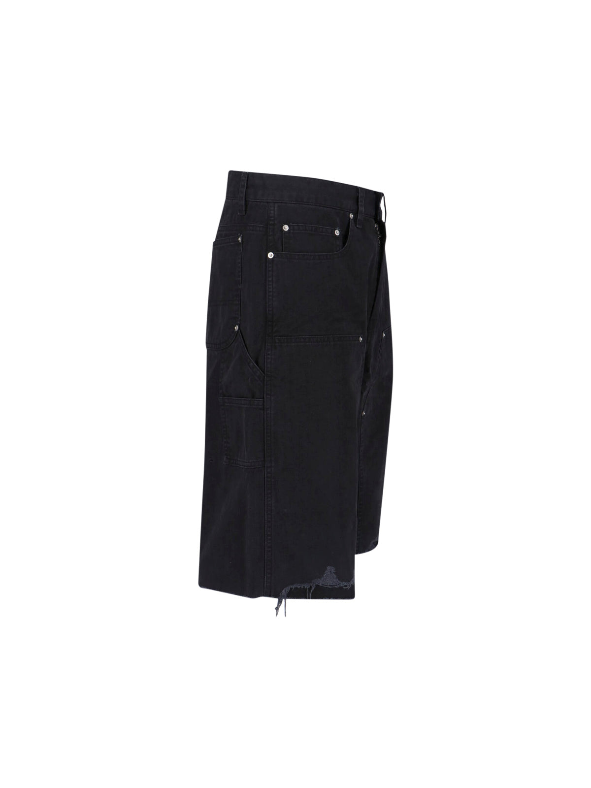 Straight-Leg Cargo Shorts With Tailored Waistband