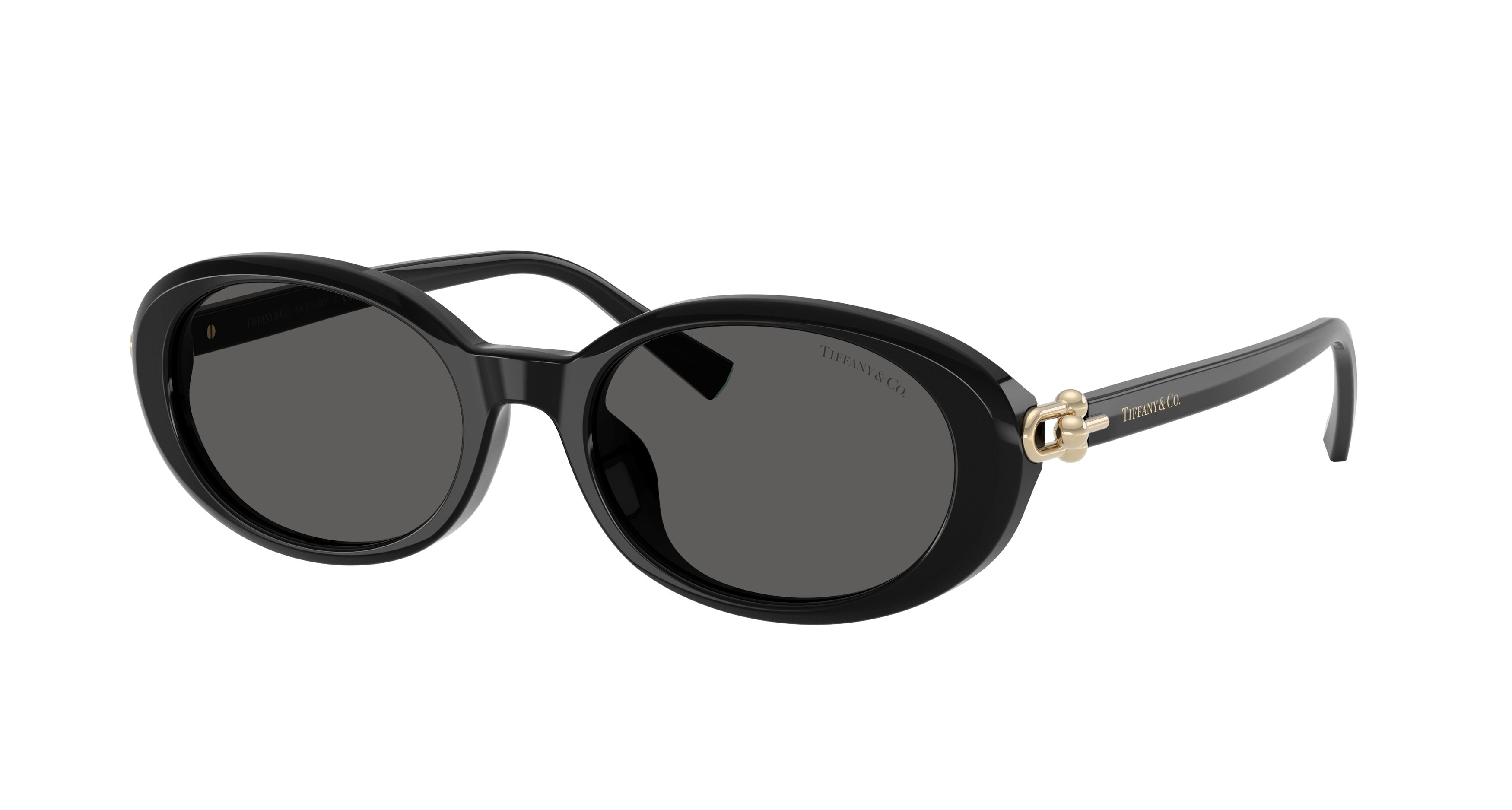 0tf4242d Large Round Black Acetate Sunglasses