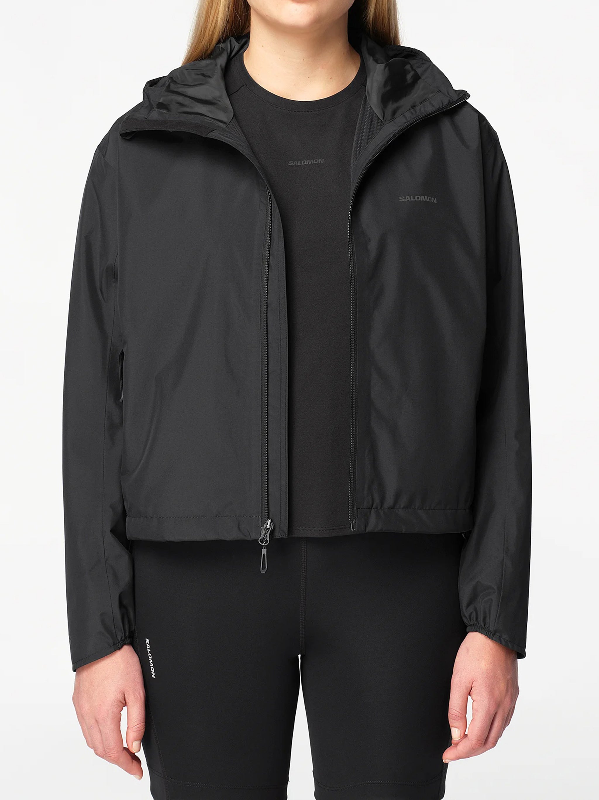 Black Outscape 2L Lightweight Trekking Jacket