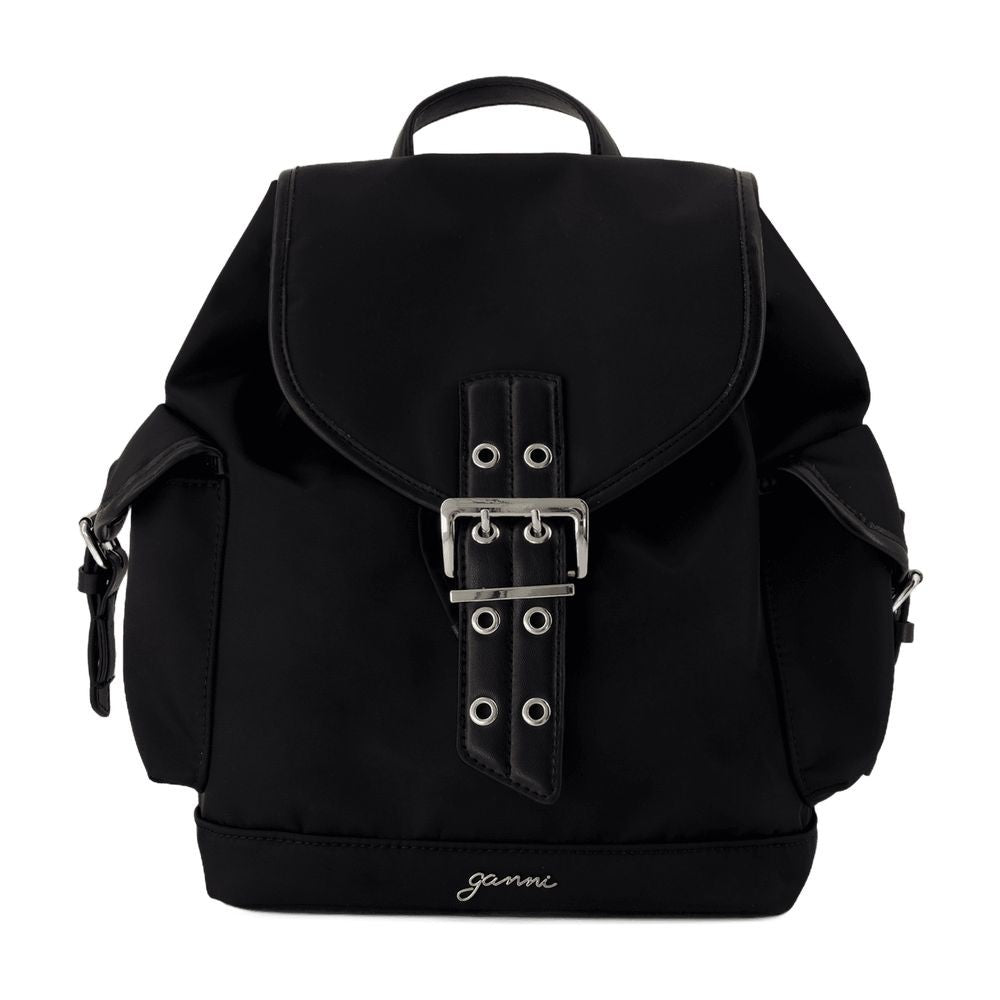 Bucky Small Backpack - Nylon - Black
