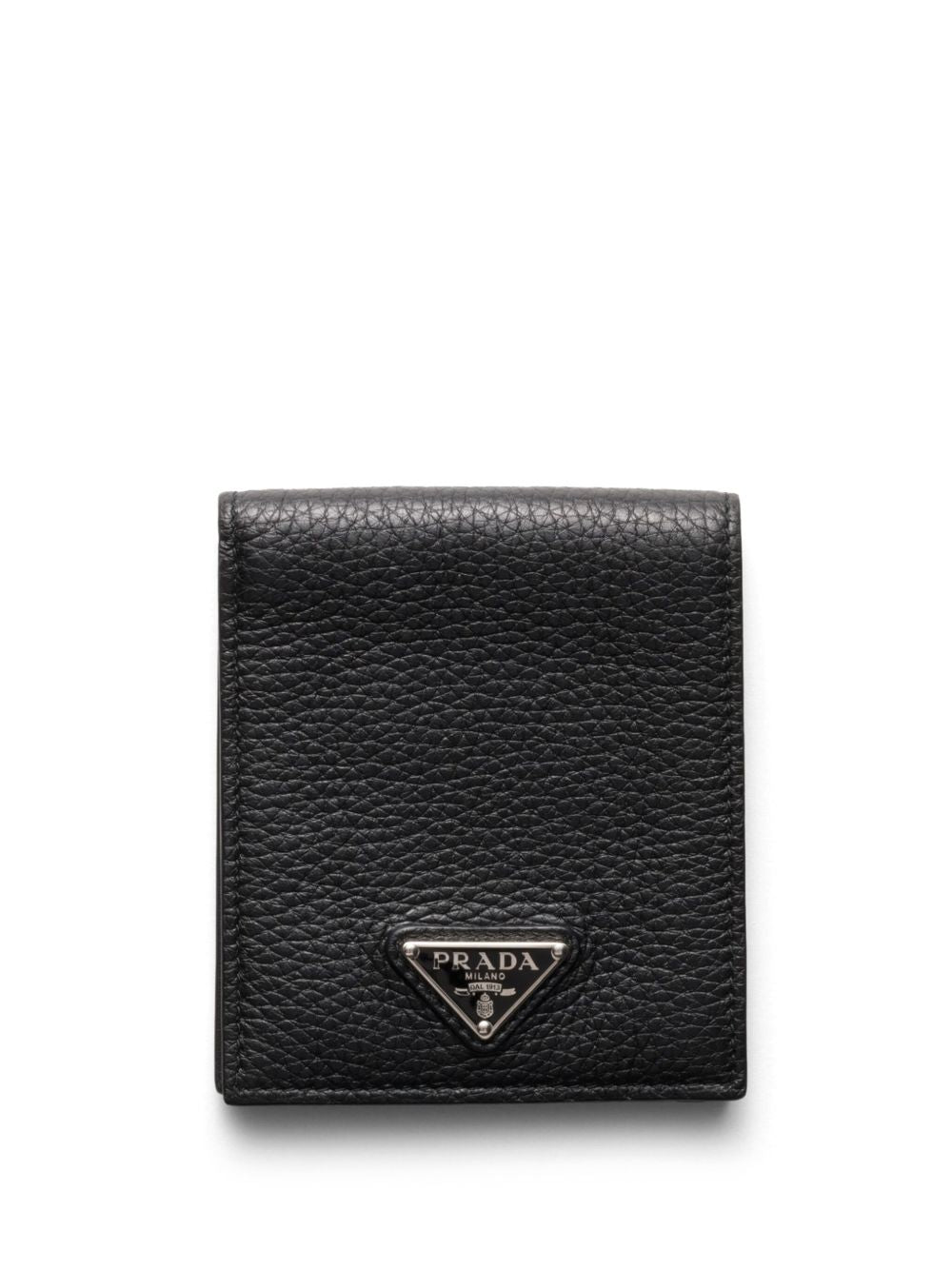 Textured Leather Bifold Wallet