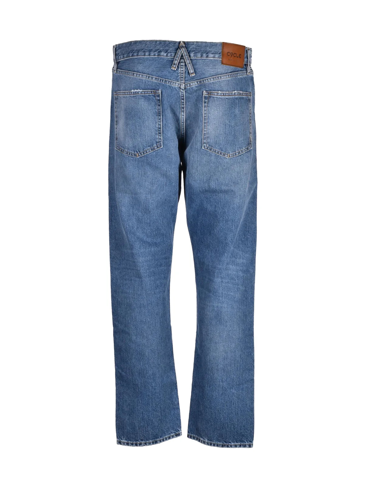 Blue Standard Cotton Jeans