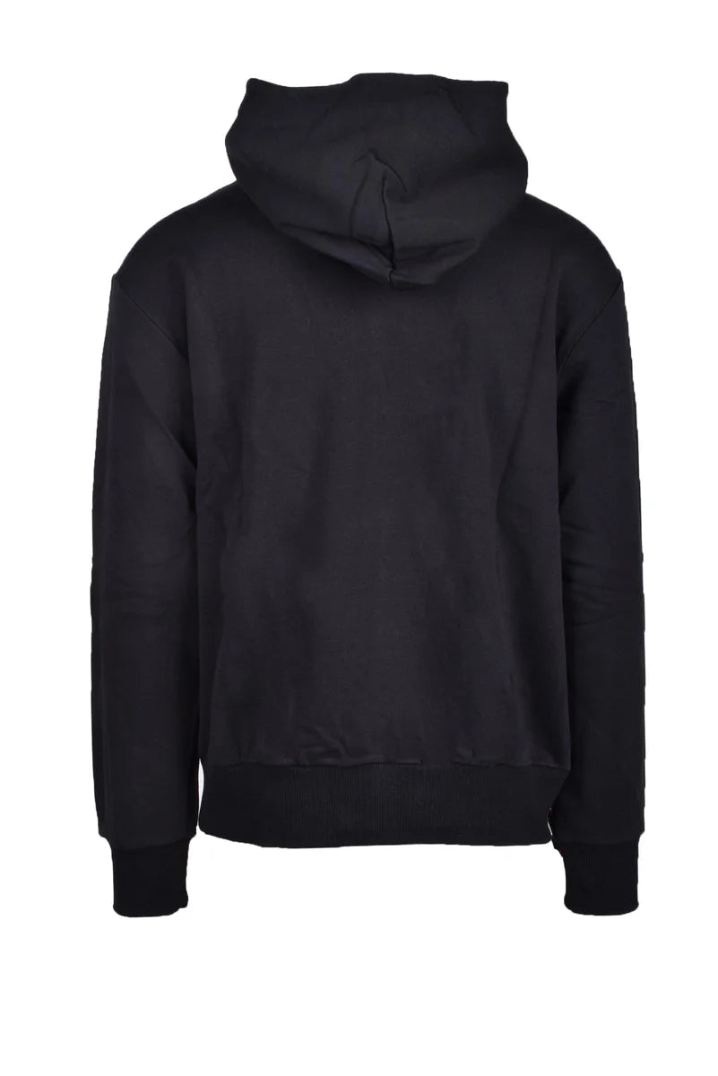 Cotton Sweatshirt - Black
