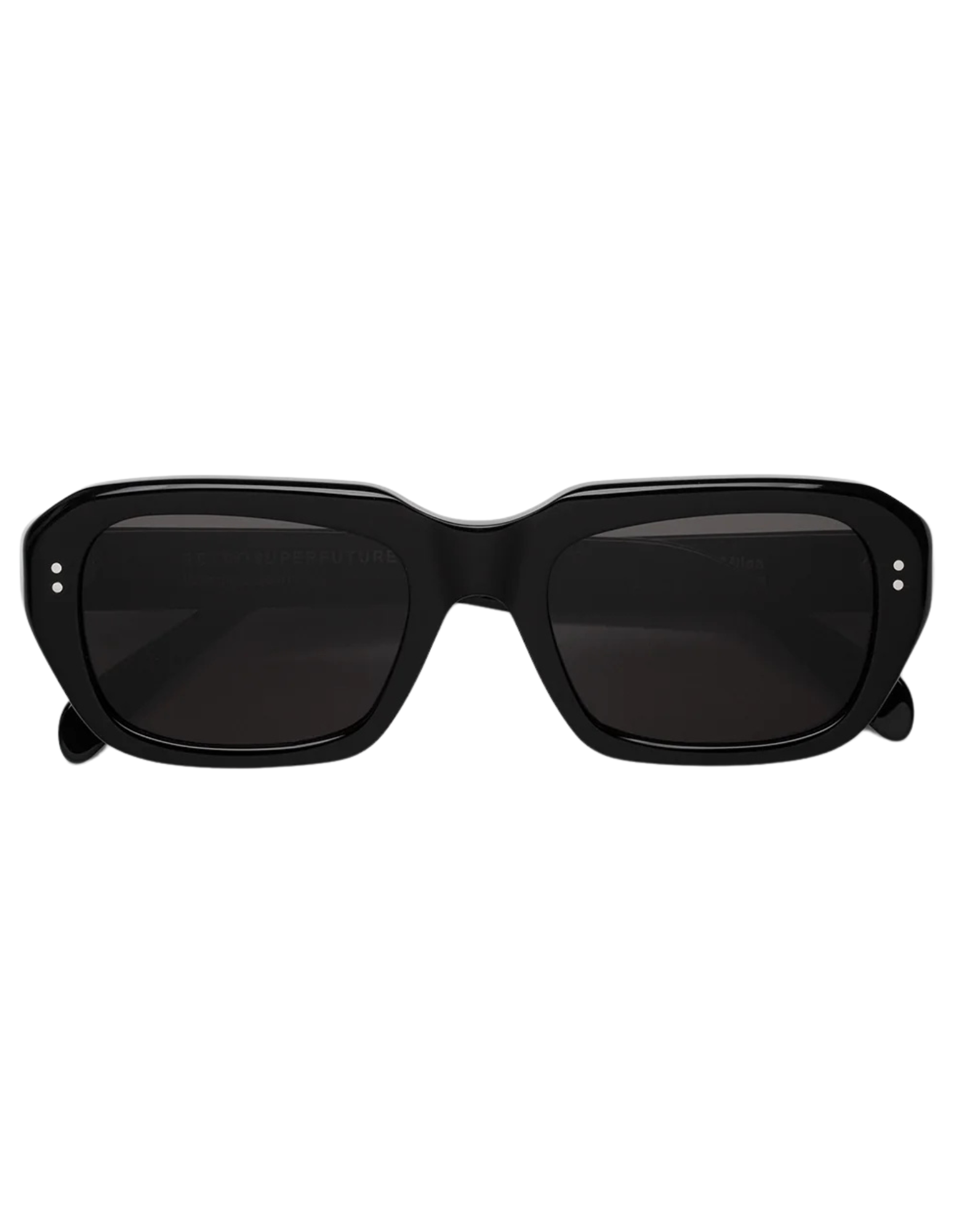 Miles Black Rectangular Eyewear