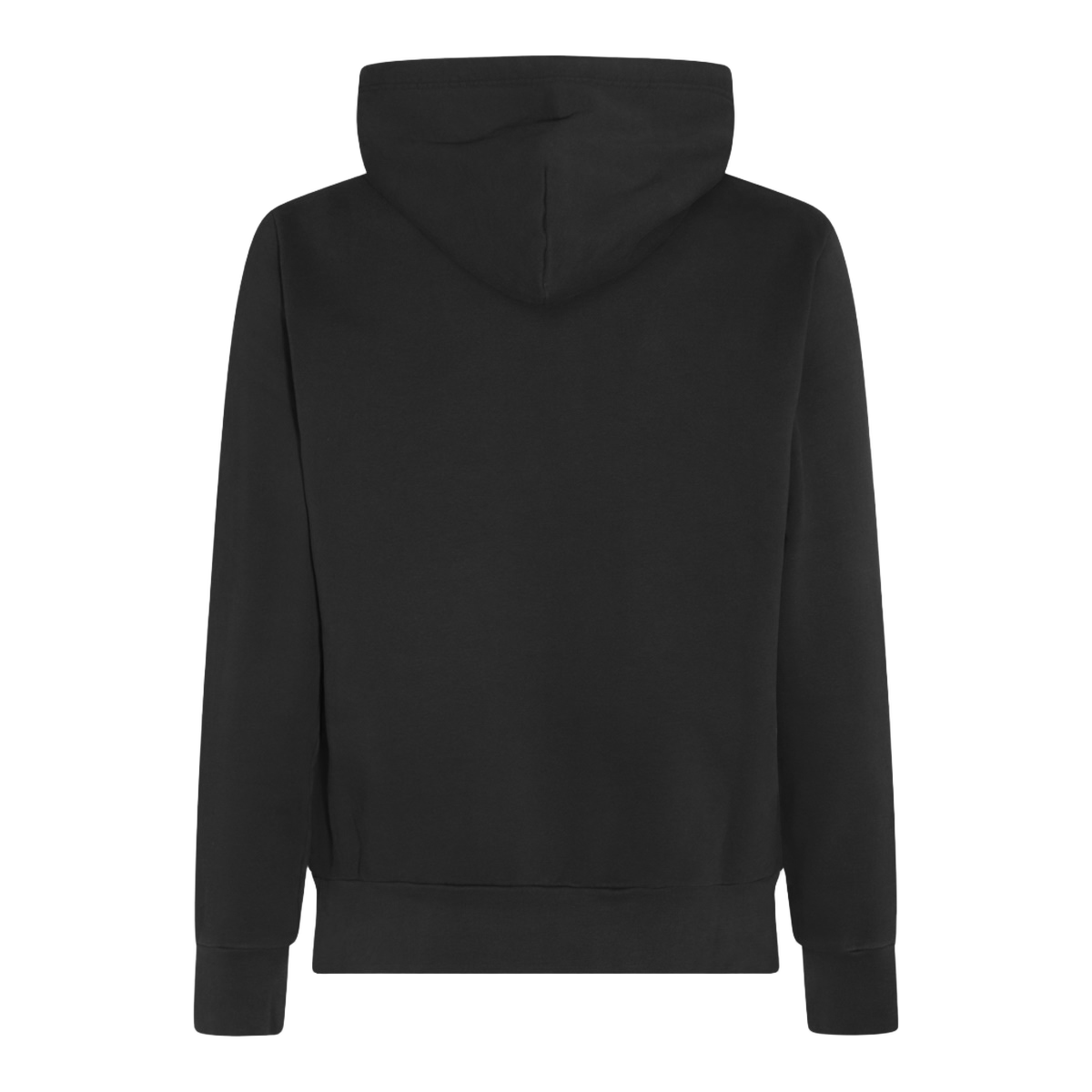 Minimalist Black Hoodie With Kangaroo Pocket