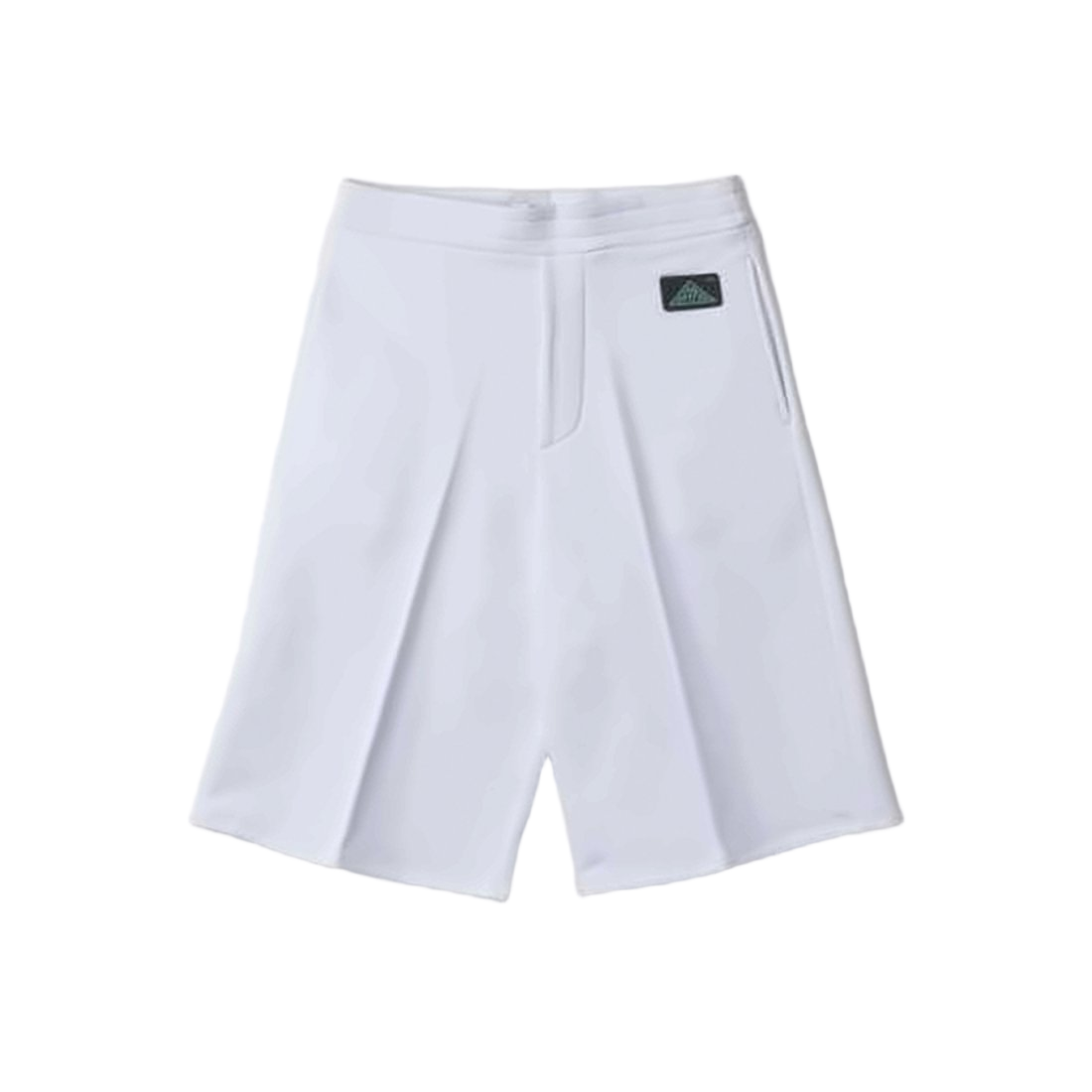 Mid-Length Relaxed Fit Cotton Shorts