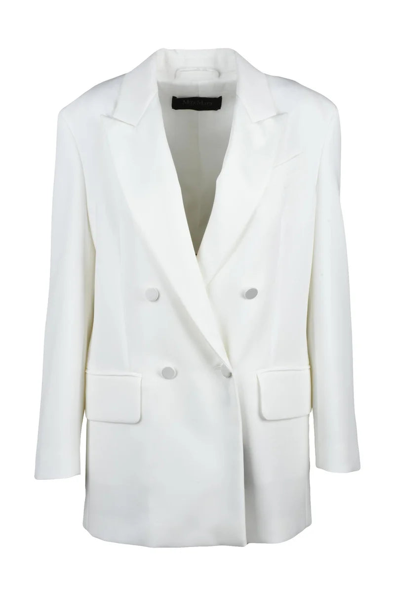 Gabarra Double-breasted Jacket - White