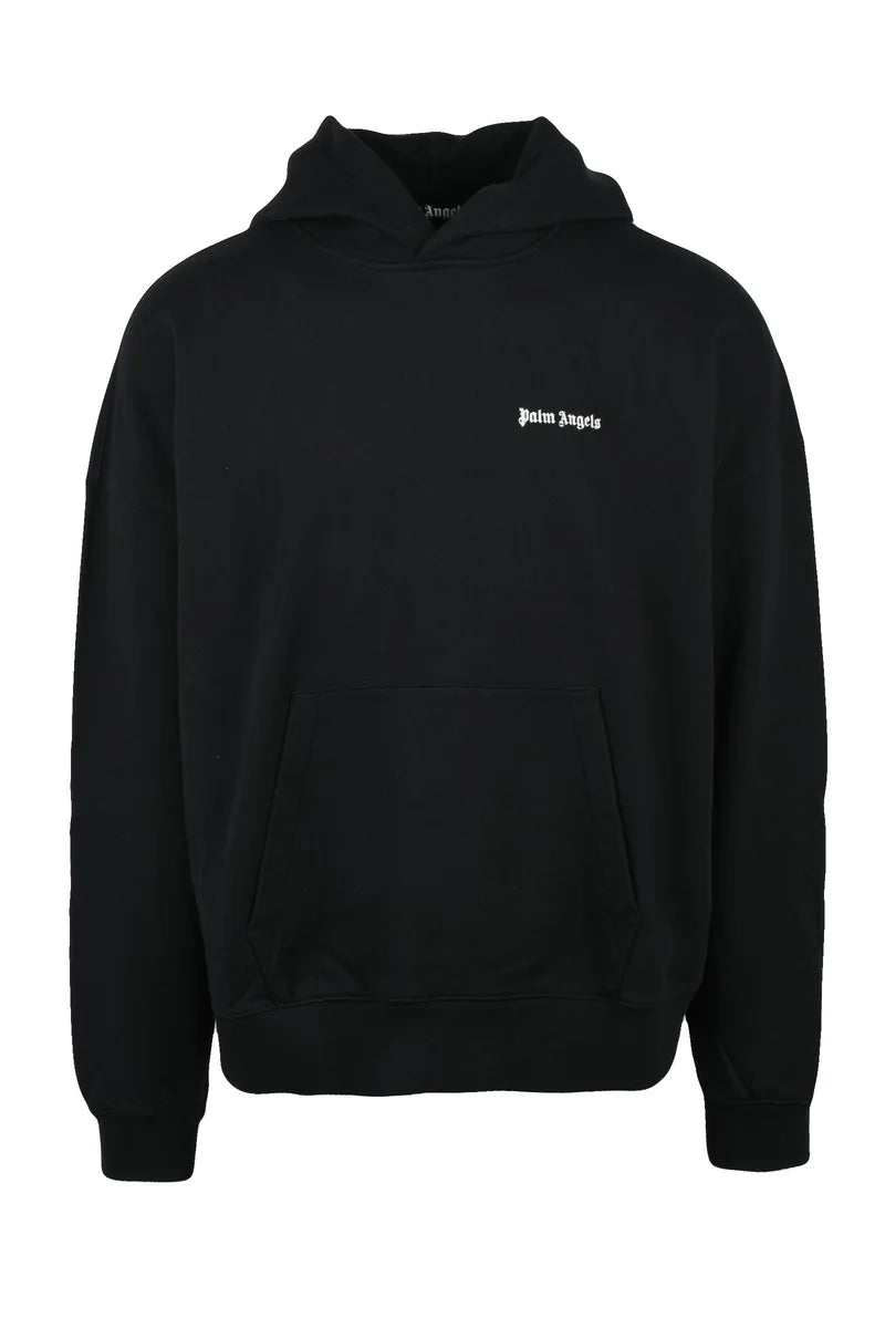 Relaxed Fit Black Hoodie