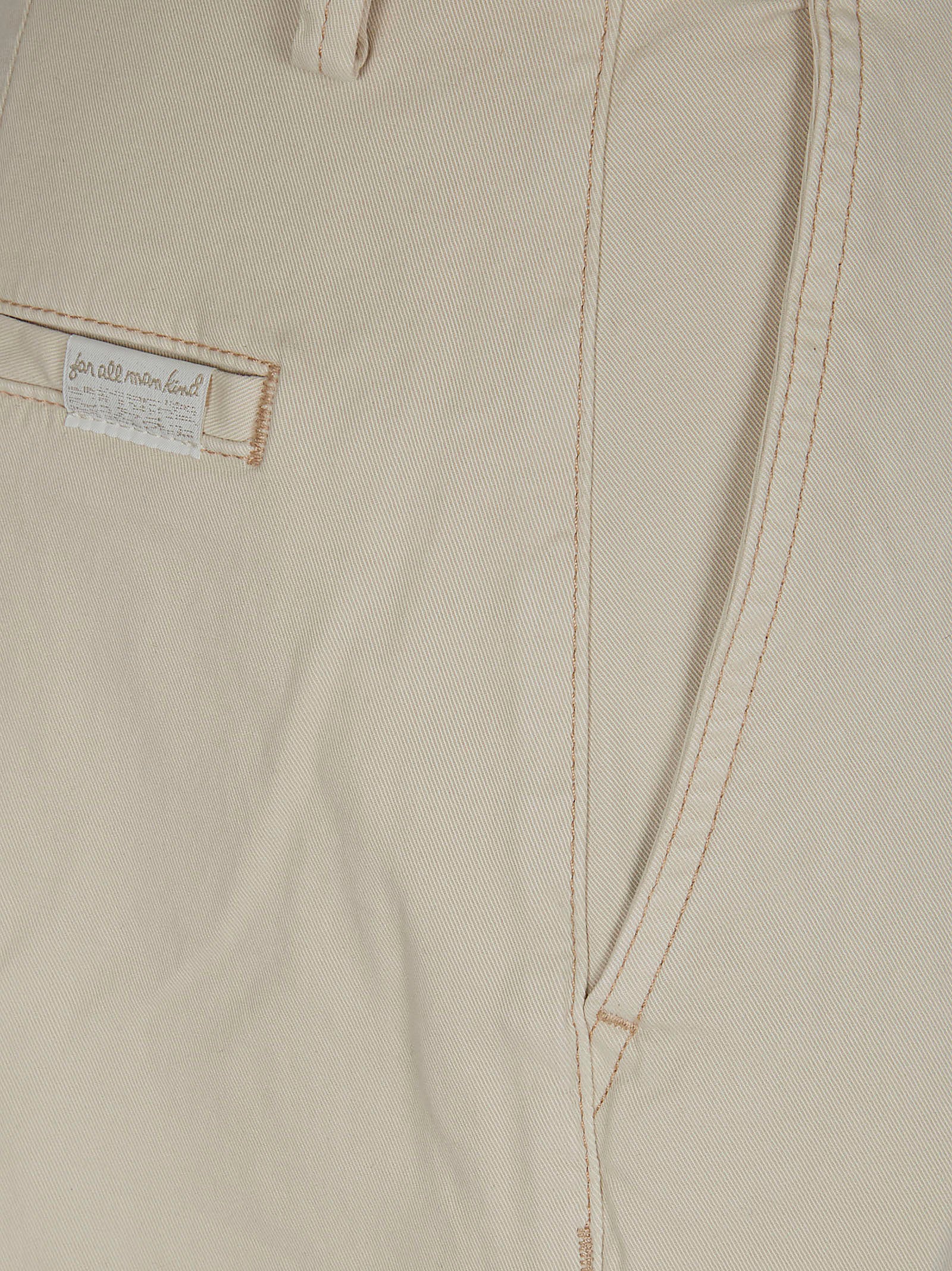 High-Waisted Wide Cotton Pleated Trousers