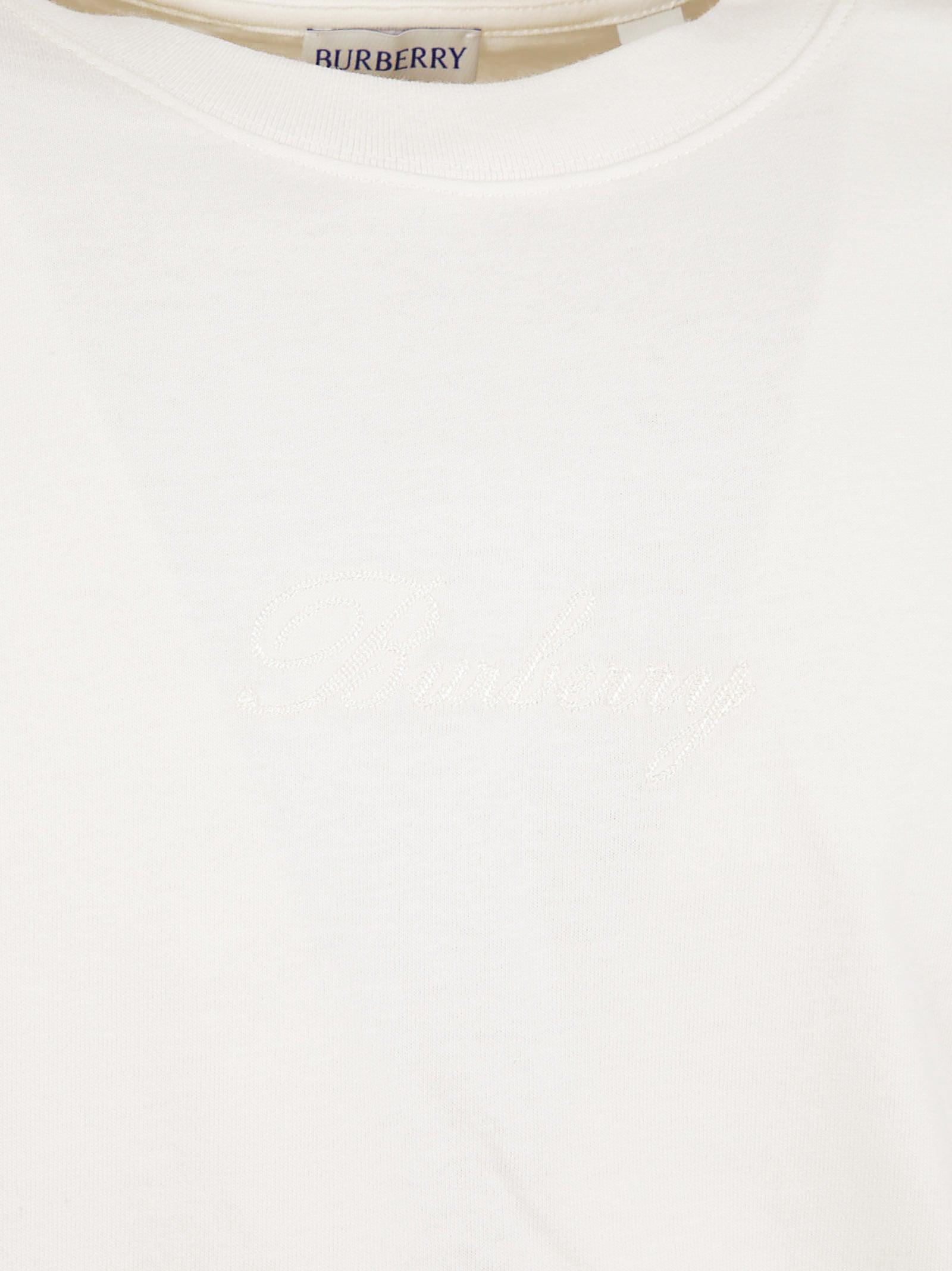 Pure Cotton T-Shirt with Tonal