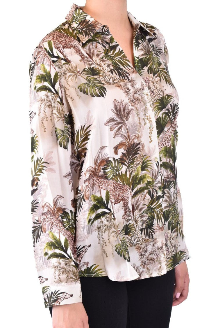 Multicolor Silk Shirt