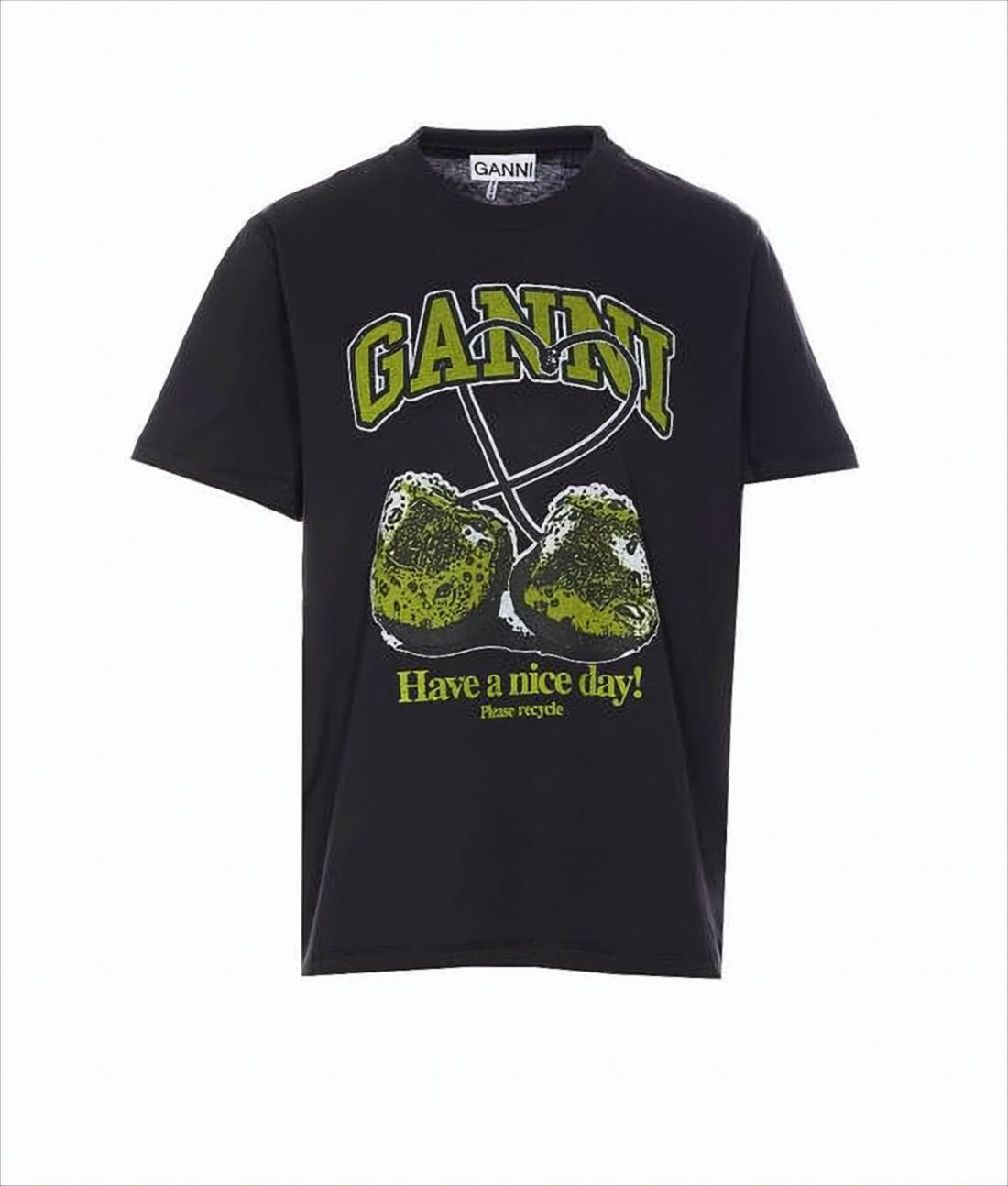 Relaxed Fit Graphic Print T-shirt in Organic Cotton