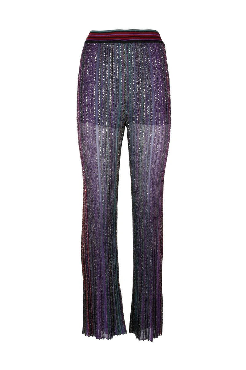 Knitted Pantajazz - Purple