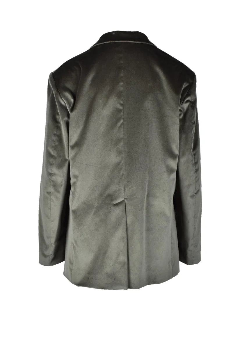 Deep Green Velvet Jacket