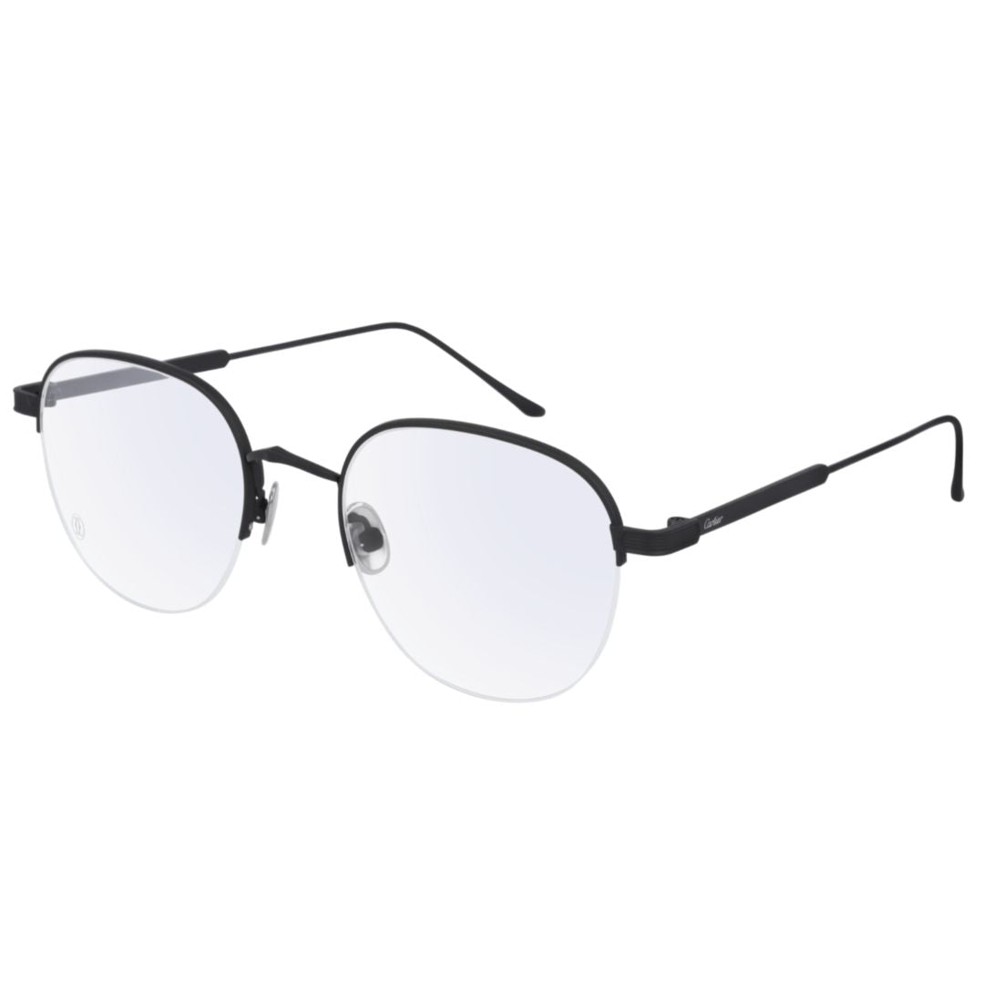 Ct0164o Matte Black Titanium Frame Eyeglasses