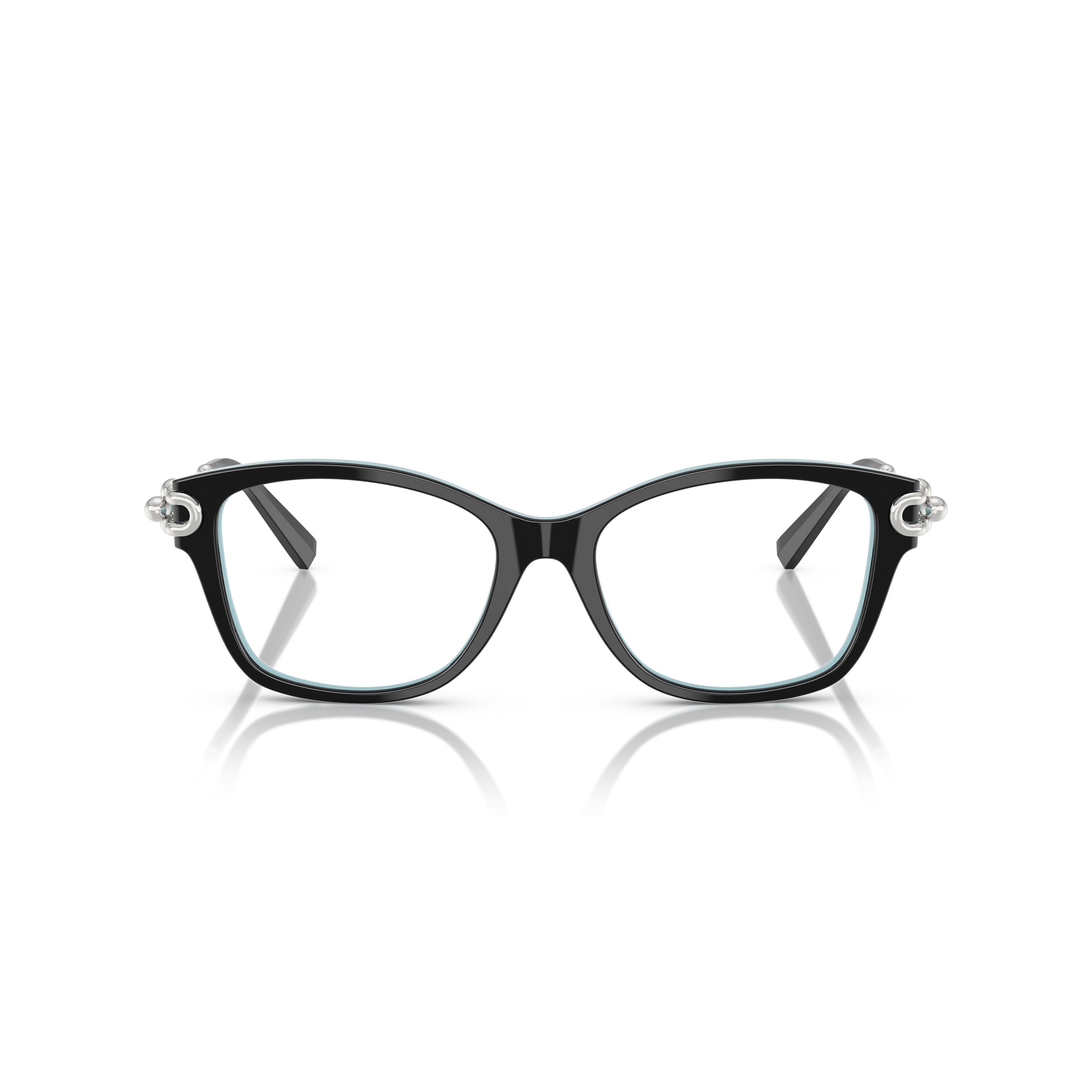 0tf2266 Dual-Tone Rectangular Acetate Eyeglasses