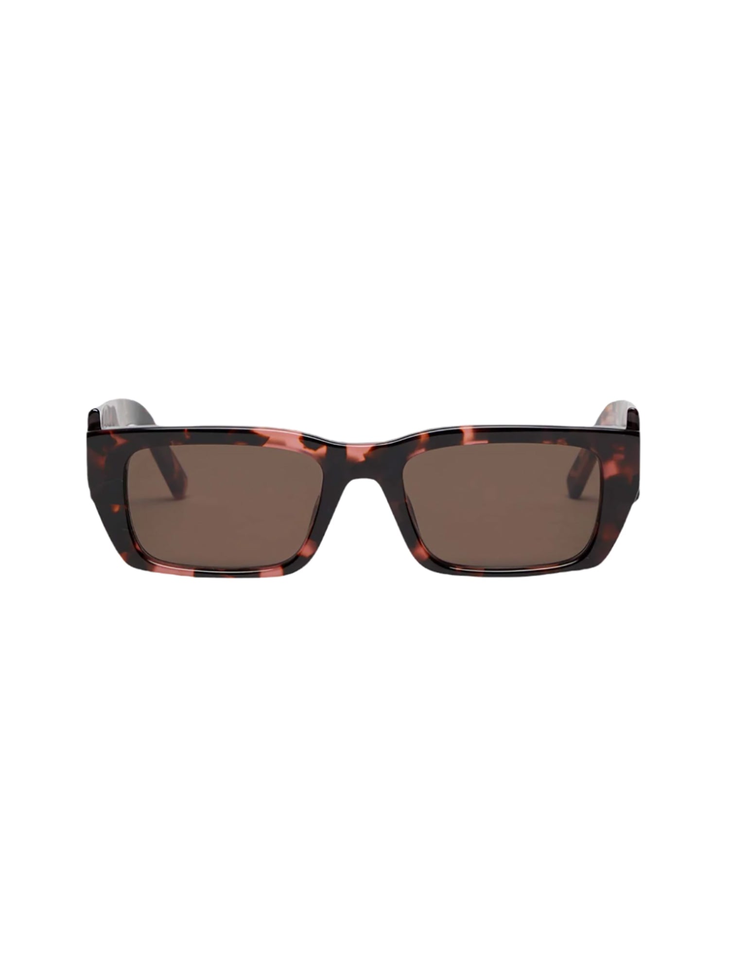 Havana Dark Acetate Sunglasses with Distinctive Tortoiseshell Pattern